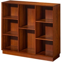 Hvidt & Mølgaard Nielsen for Søborg Møbelfabrik Bookcase Cabinet in Teak