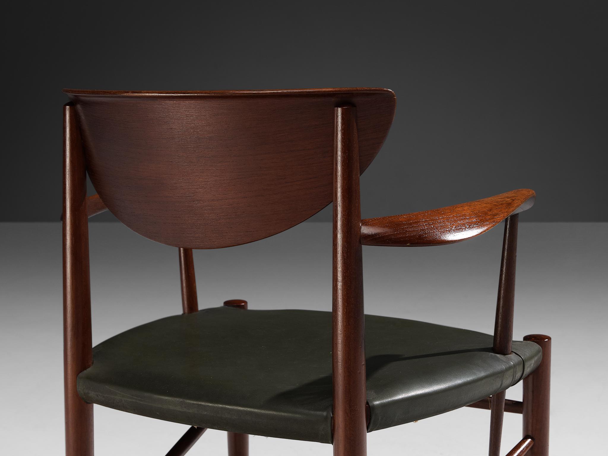 Hvidt & Mølgaard-Nielsen for Søborg Set of Four Armchairs in Teak 4