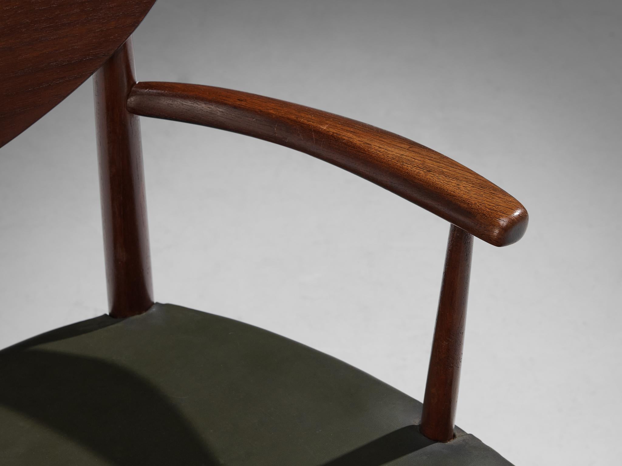 Hvidt & Mølgaard-Nielsen for Søborg Set of Four Armchairs in Teak 5