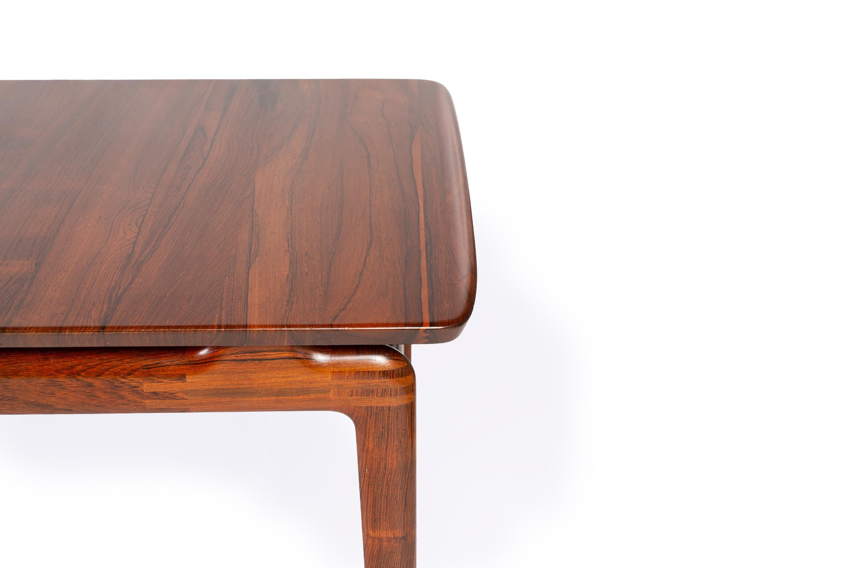 Rosewood Hvidt & Mølgaard rosewood coffee table For Sale