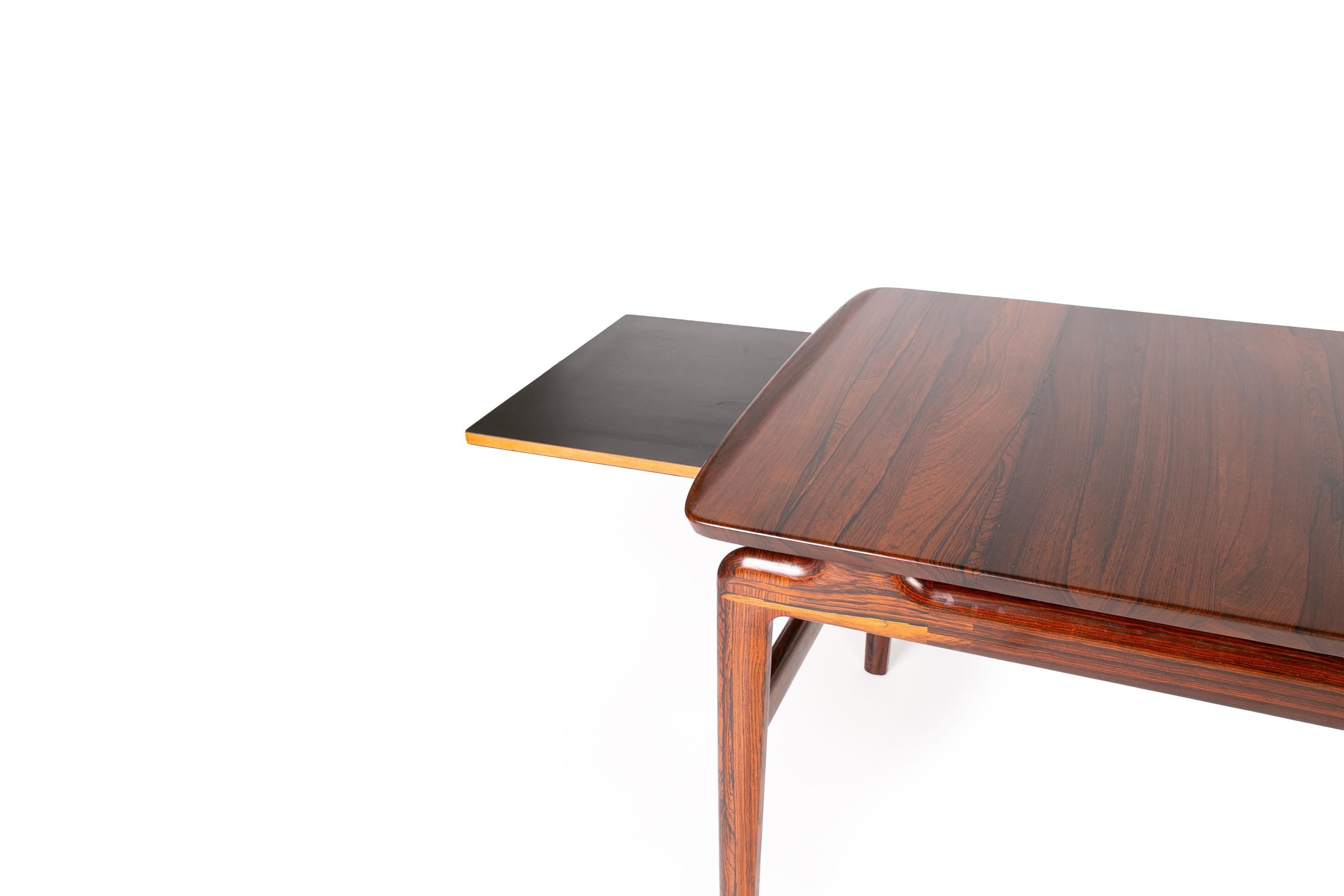 Hvidt & Mølgaard rosewood coffee table For Sale 1