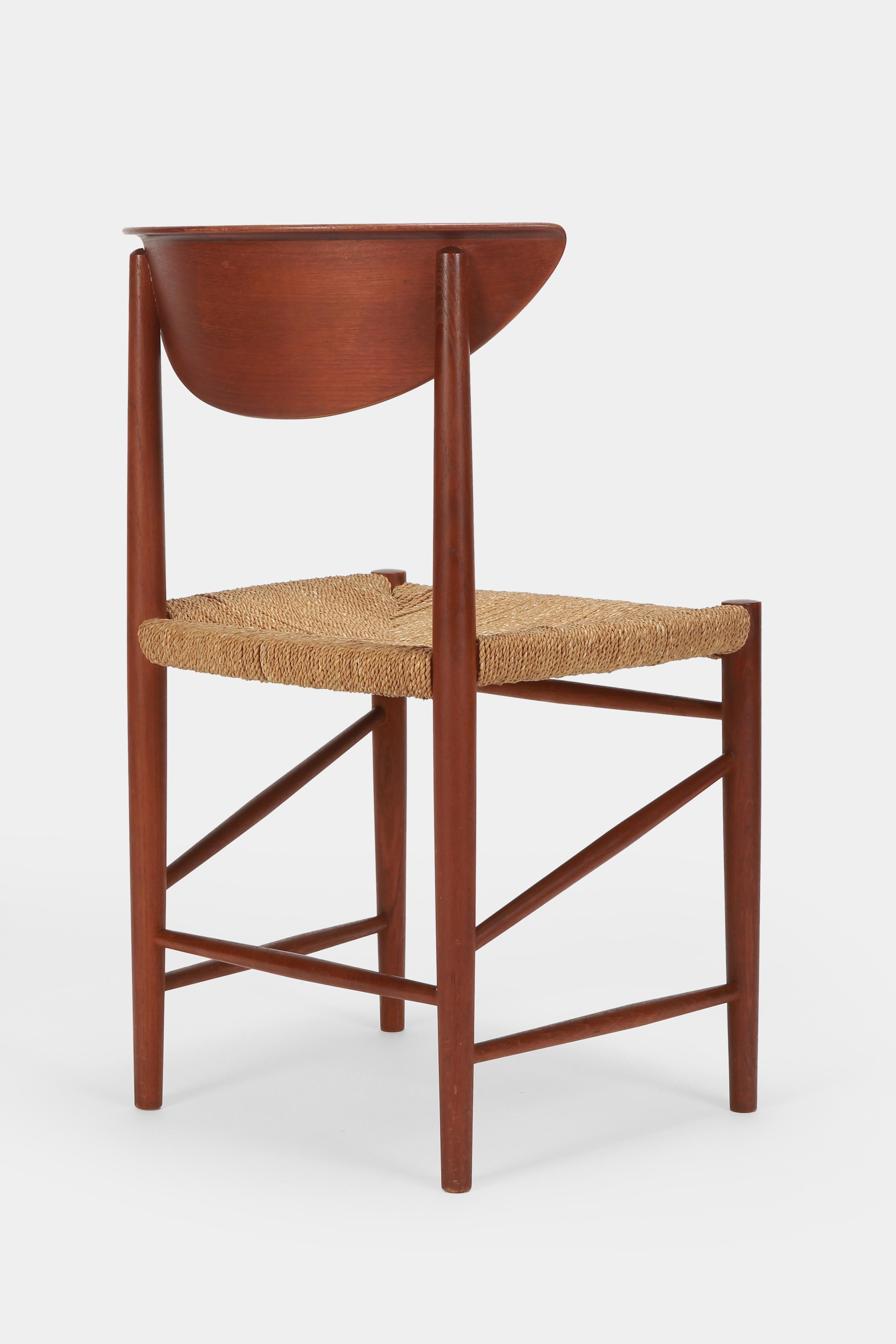 Hvidt & Mølgaard Single Chair Teak, 1950s In Good Condition For Sale In Basel, CH