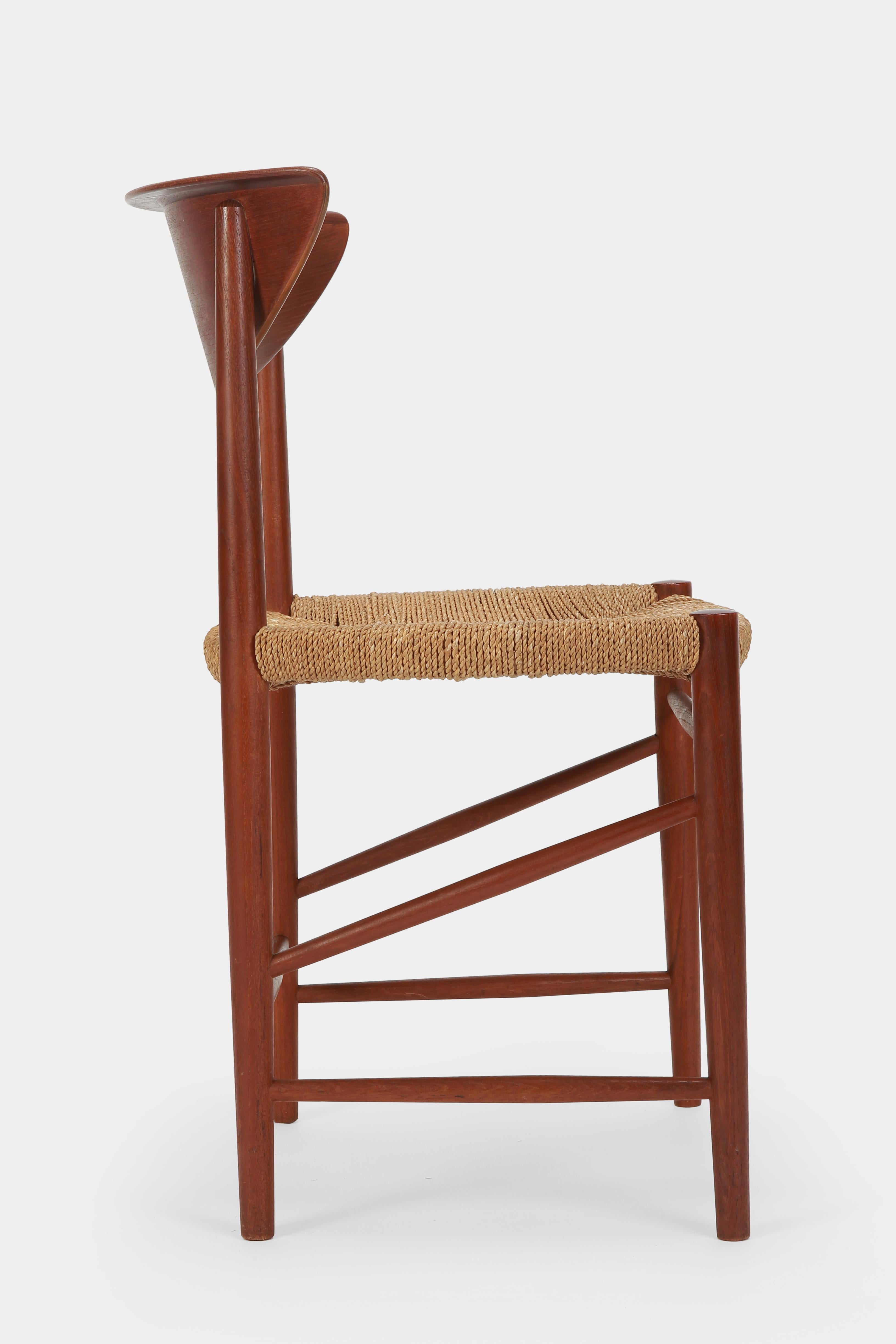 Mid-20th Century Hvidt & Mølgaard Single Chair Teak, 1950s For Sale