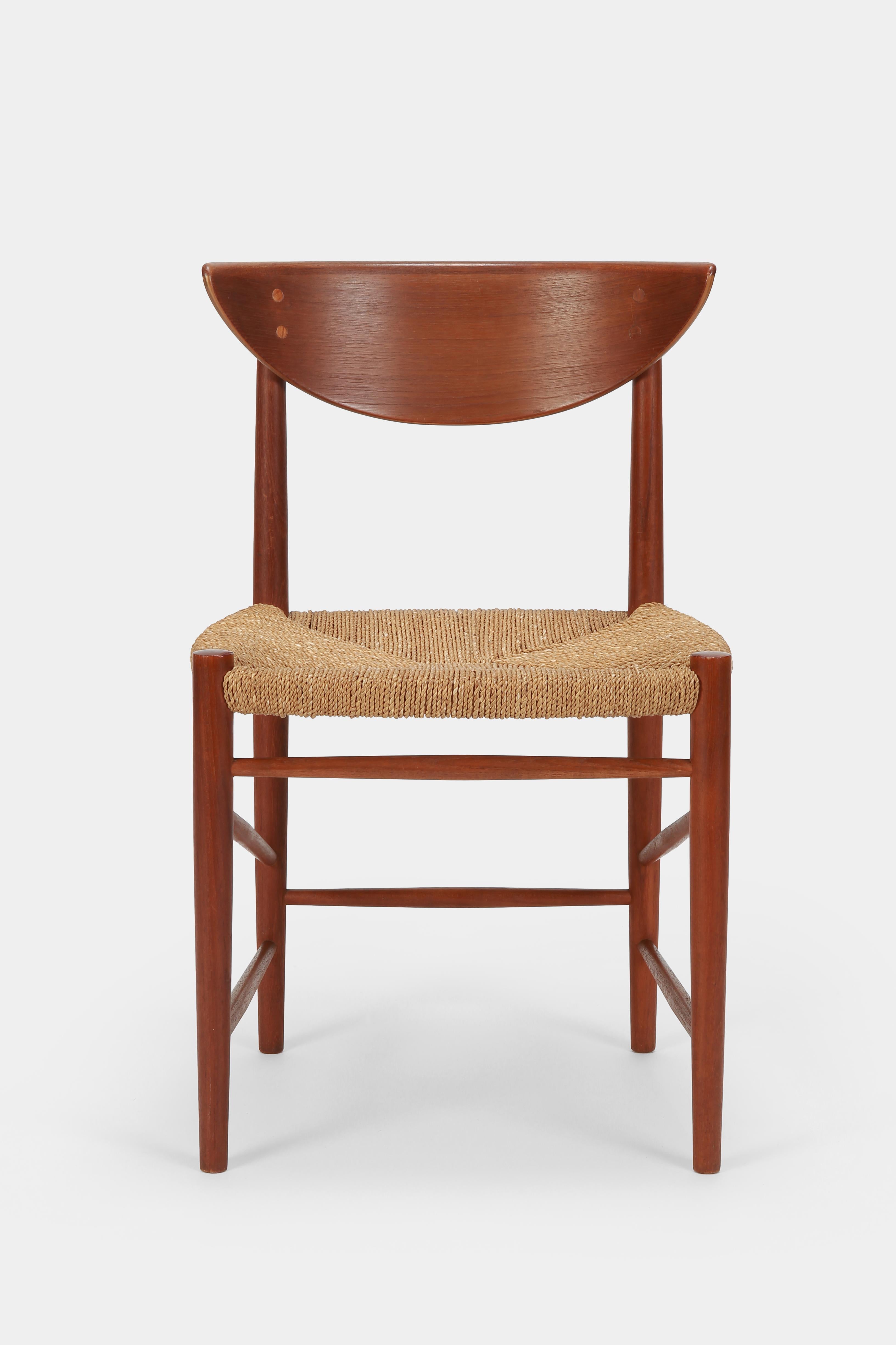 Hvidt & Mølgaard Single Chair Teak, 1950s For Sale 1