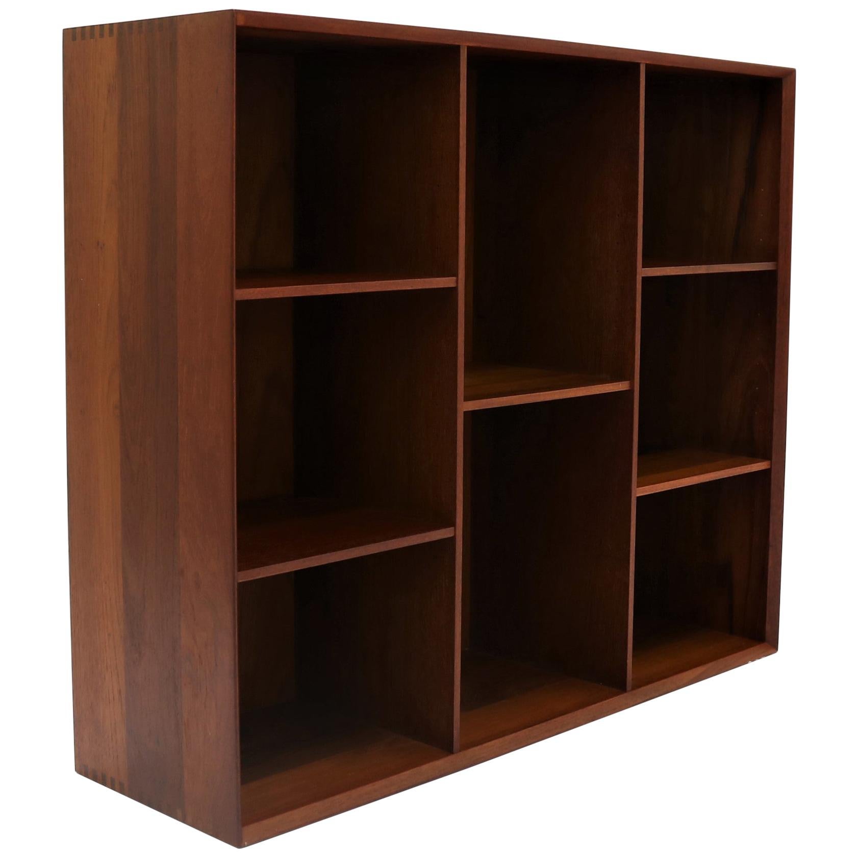 Hvidt 
Molgaard Bookcases in Solid Teakwood Made for Søborg Møbler in the 1950s
