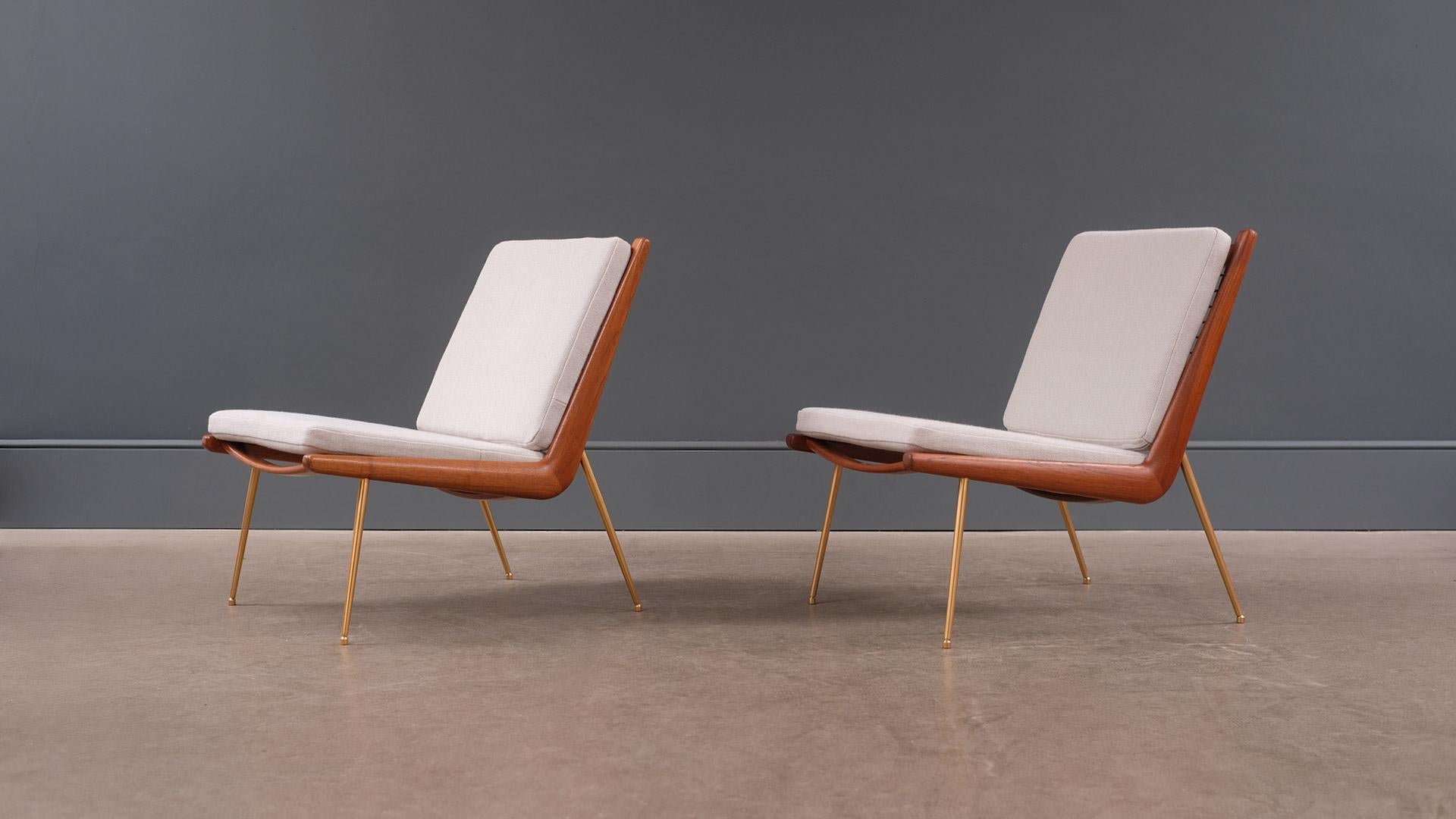 Hvidt & Mølgaard Boomerang Chairs In Good Condition In Epperstone, Nottinghamshire