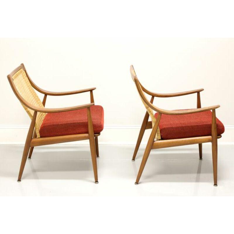 Danois Paire de chaises longues en teck Hvidt & Molgaard Nielsen pour John Stuart 147