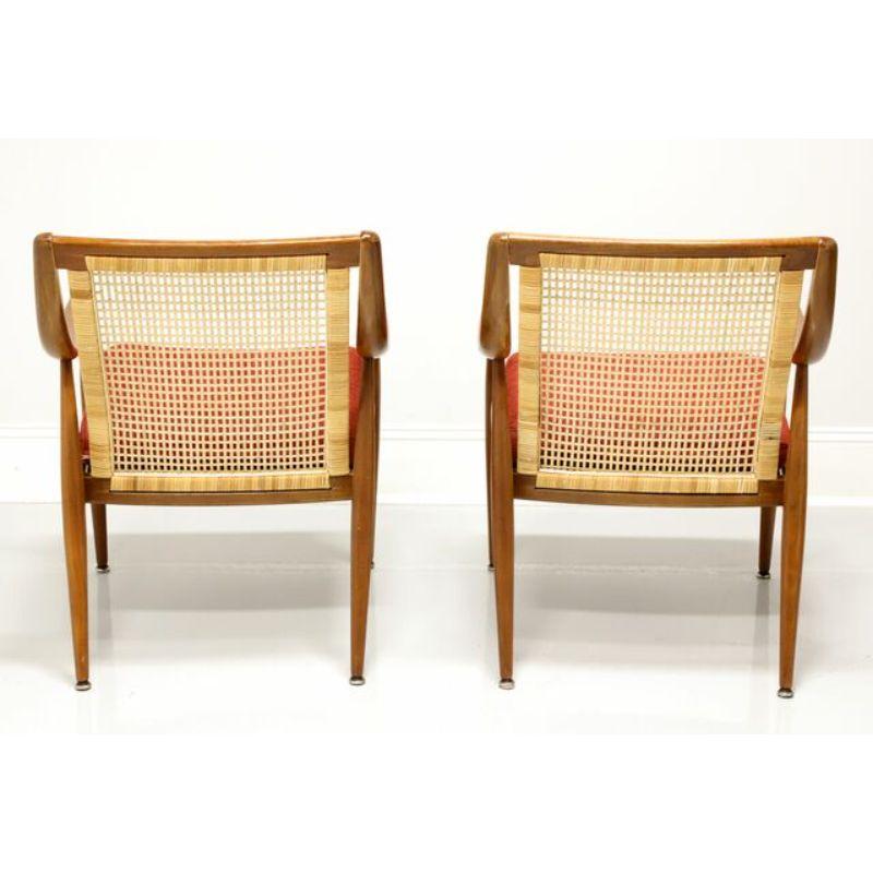 Hvidt & Molgaard Nielsen for John Stuart 147 Teak Lounge Chairs - Pair In Good Condition In Charlotte, NC
