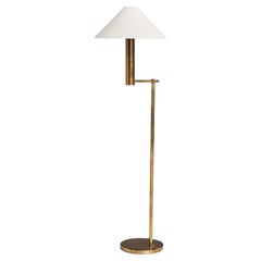 Høvik Verk, Lampada da terra, ottone, Fabrice, Norvegia, anni '60