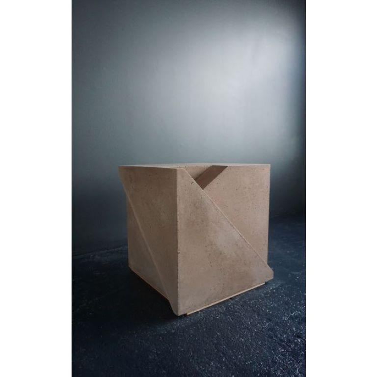 Concrete HVLimon, Cuatri Side Table For Sale
