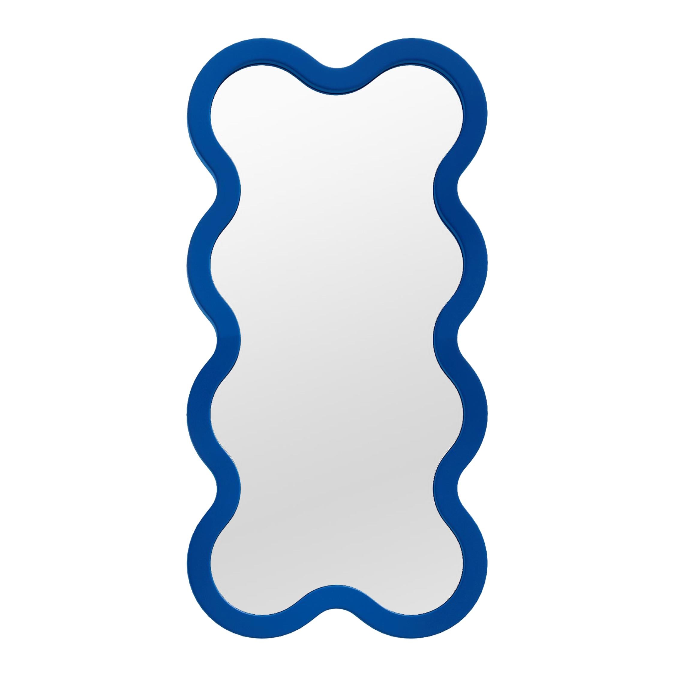 Accent Entryway Rectangular Wavy Mirror - Hvyli 10 by oitoproducts