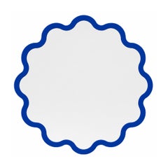 Hvyli Round 100 – Large Sculptural Scalloped Wall Mirror