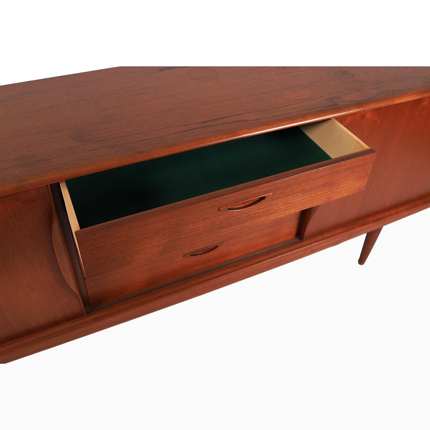 Teak H.W. Klein Danish Modern Sideboard