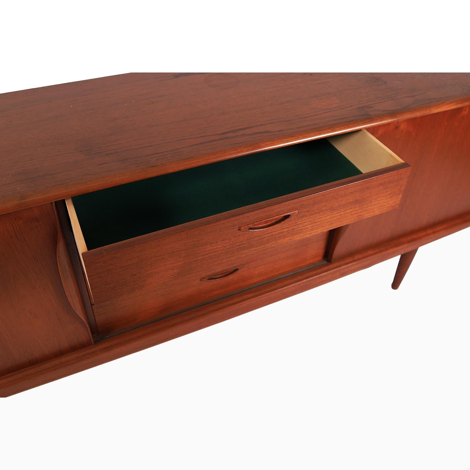 Teak H.W. Klein Danish Modern Sideboard 