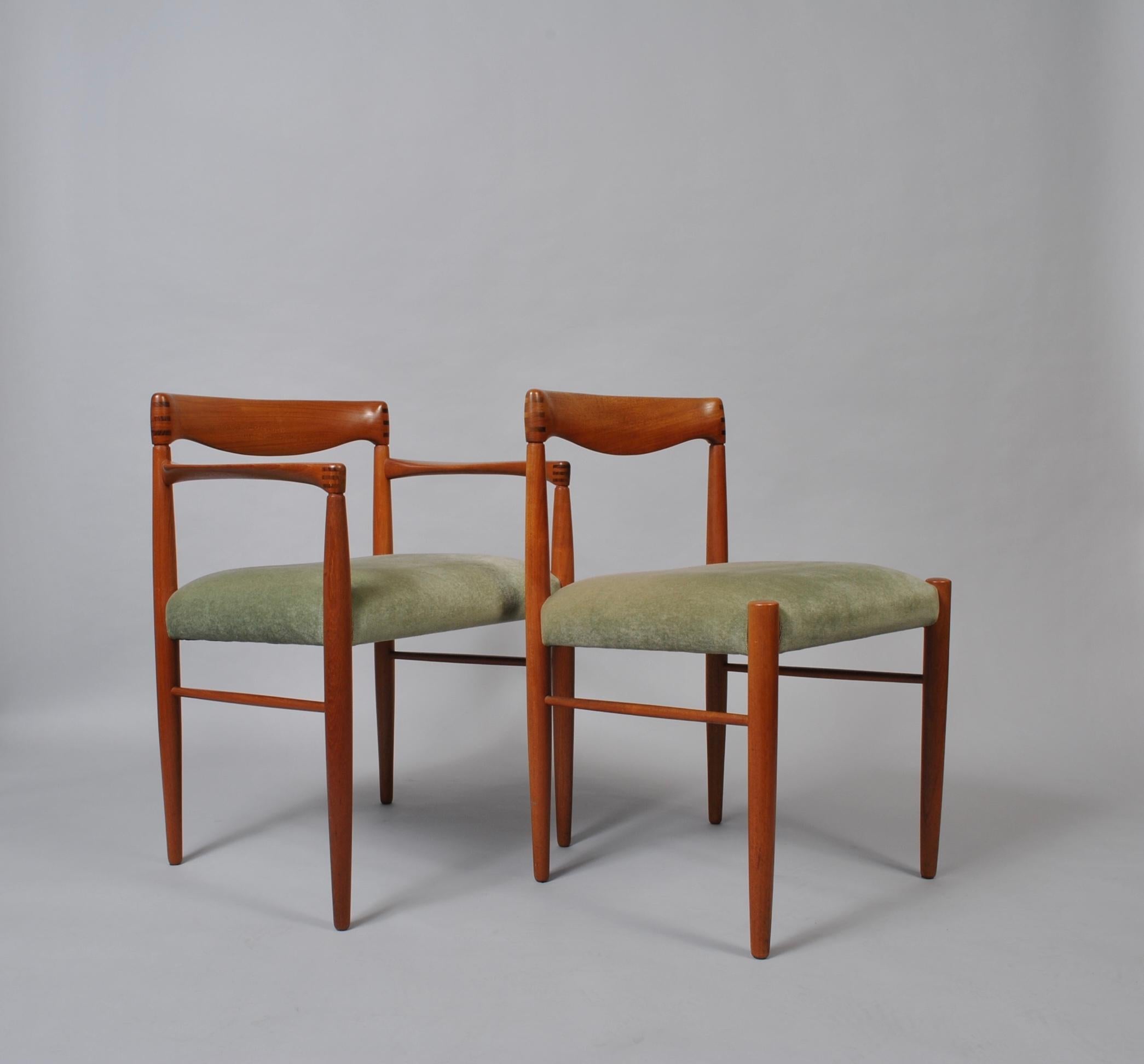 H.W Klein Dining Chair Set of 6, Brahmin, Denmark, 1960 3