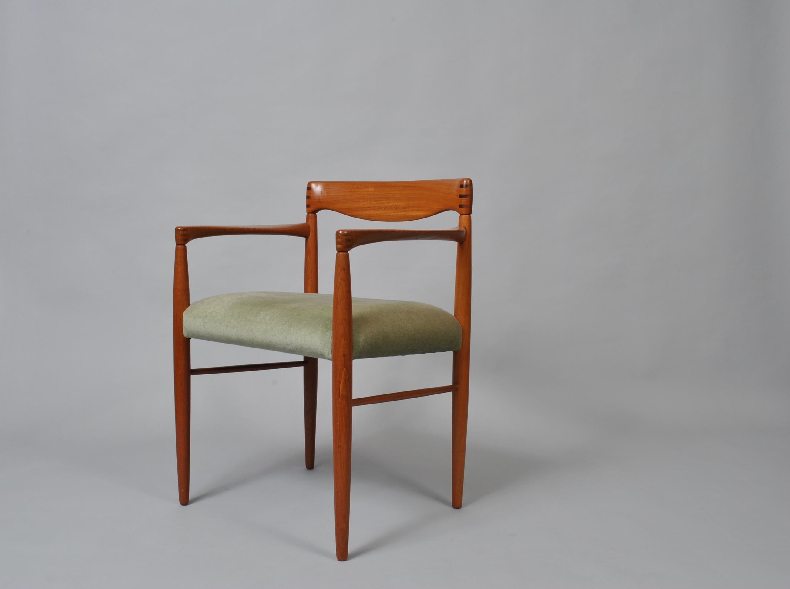 H.W Klein Dining Chair Set of 6, Brahmin, Denmark, 1960 1