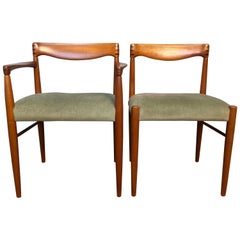 H.W Klein Dining Chair Set of 6, Brahmin, Denmark, 1960
