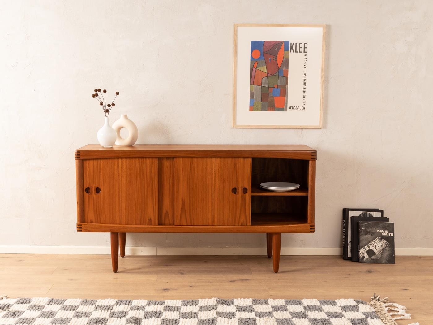 Danish H.W. Klein for Bramin classic sideboard with sliding doors For Sale