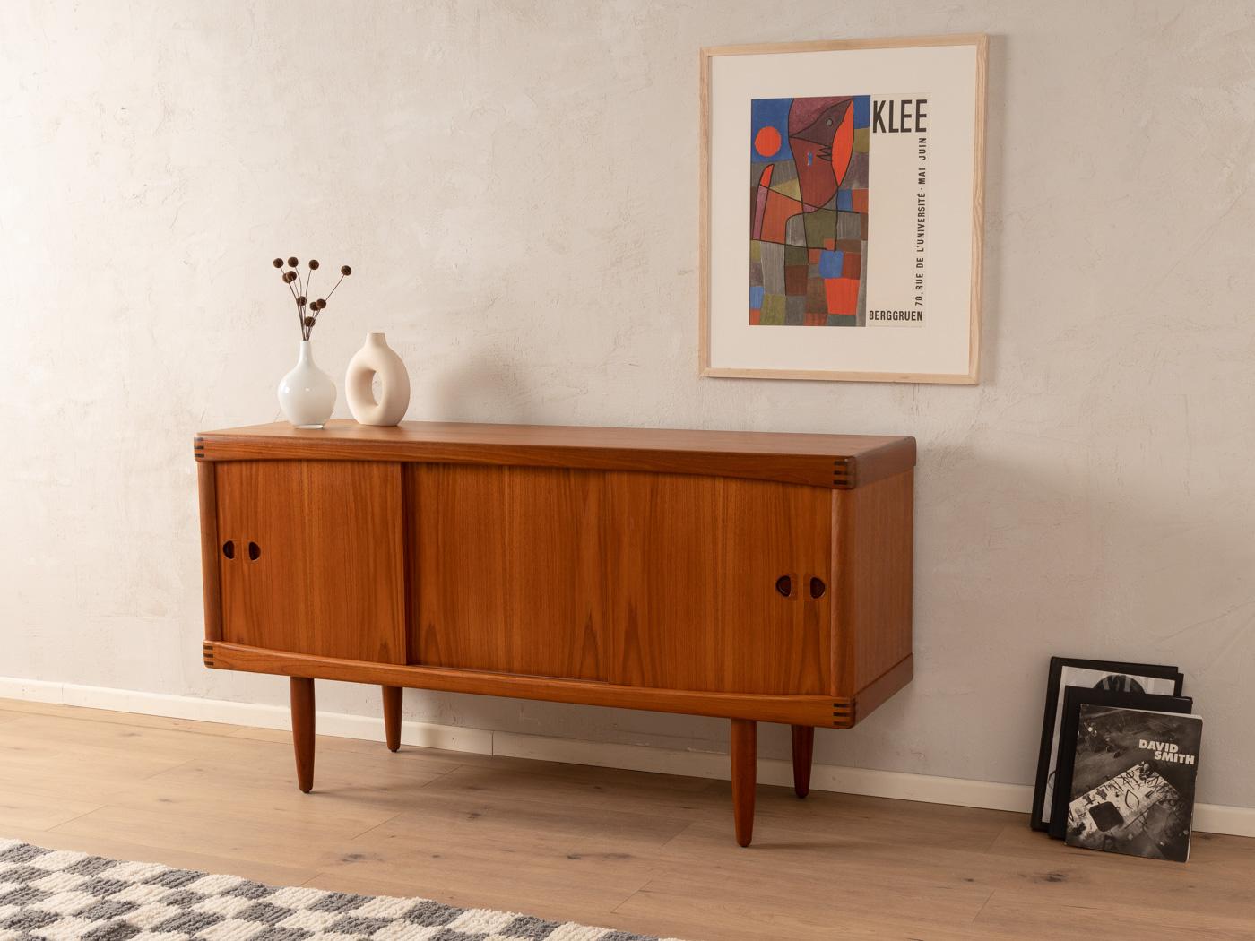Mid-20th Century H.W. Klein for Bramin classic sideboard with sliding doors For Sale