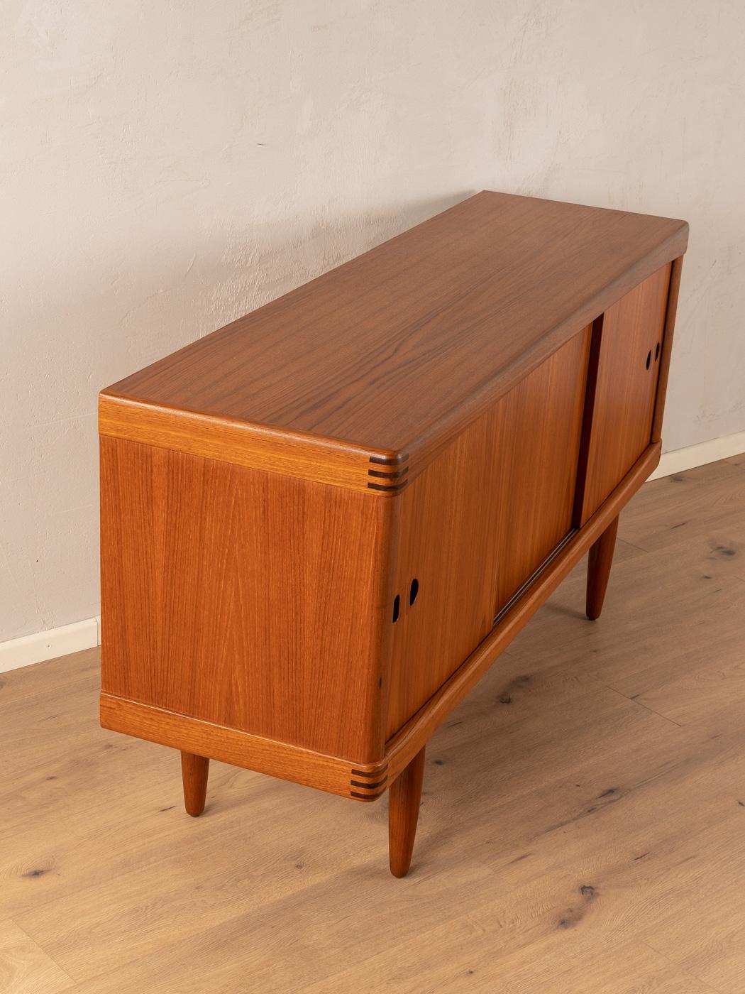 Teak H.W. Klein for Bramin classic sideboard with sliding doors For Sale