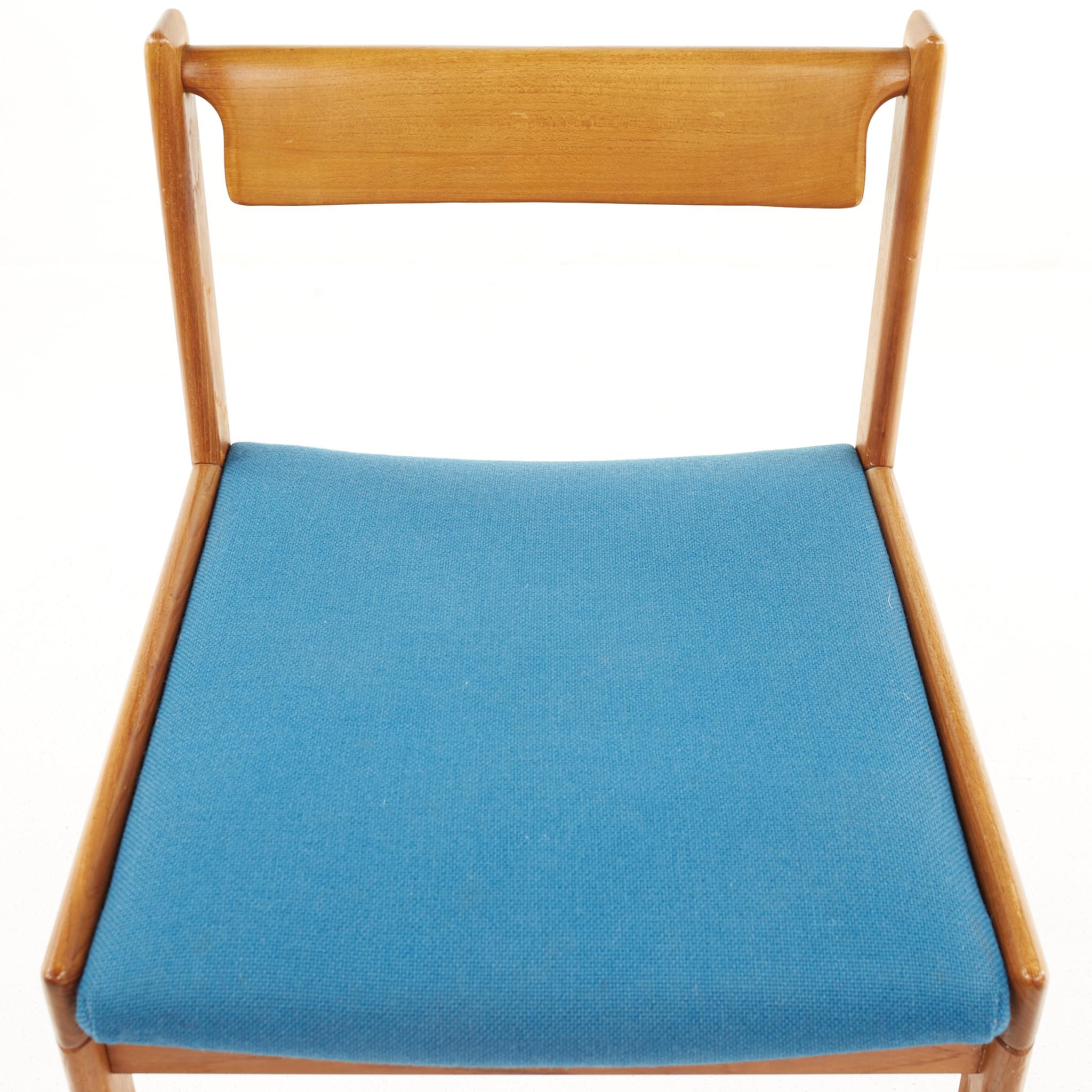 HW Klein For Bramin Mobler Mid Century Danish Teak Dining Chairs, Set of 6 For Sale 4