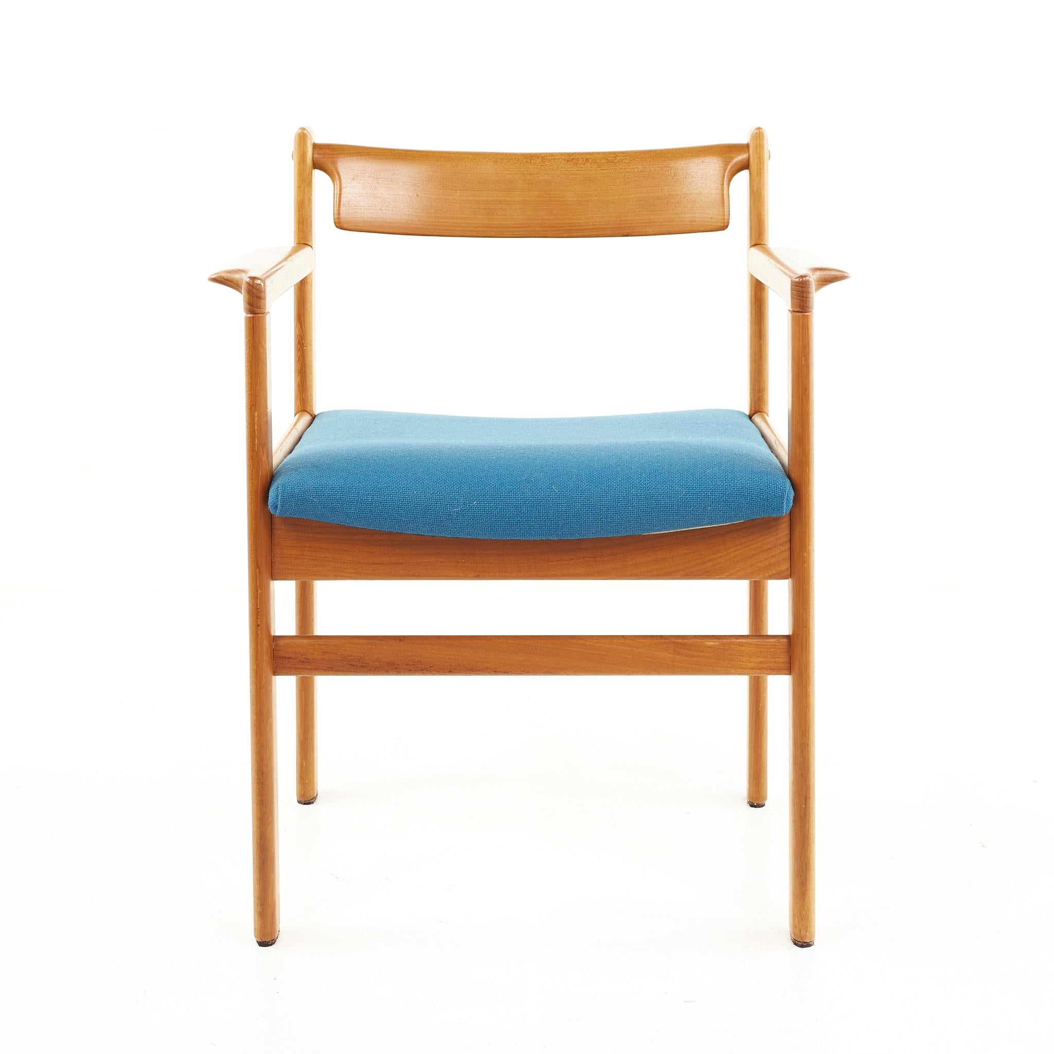 HW Klein For Bramin Mobler Mid Century Danish Teak Dining Chairs, Set of 6 For Sale 6