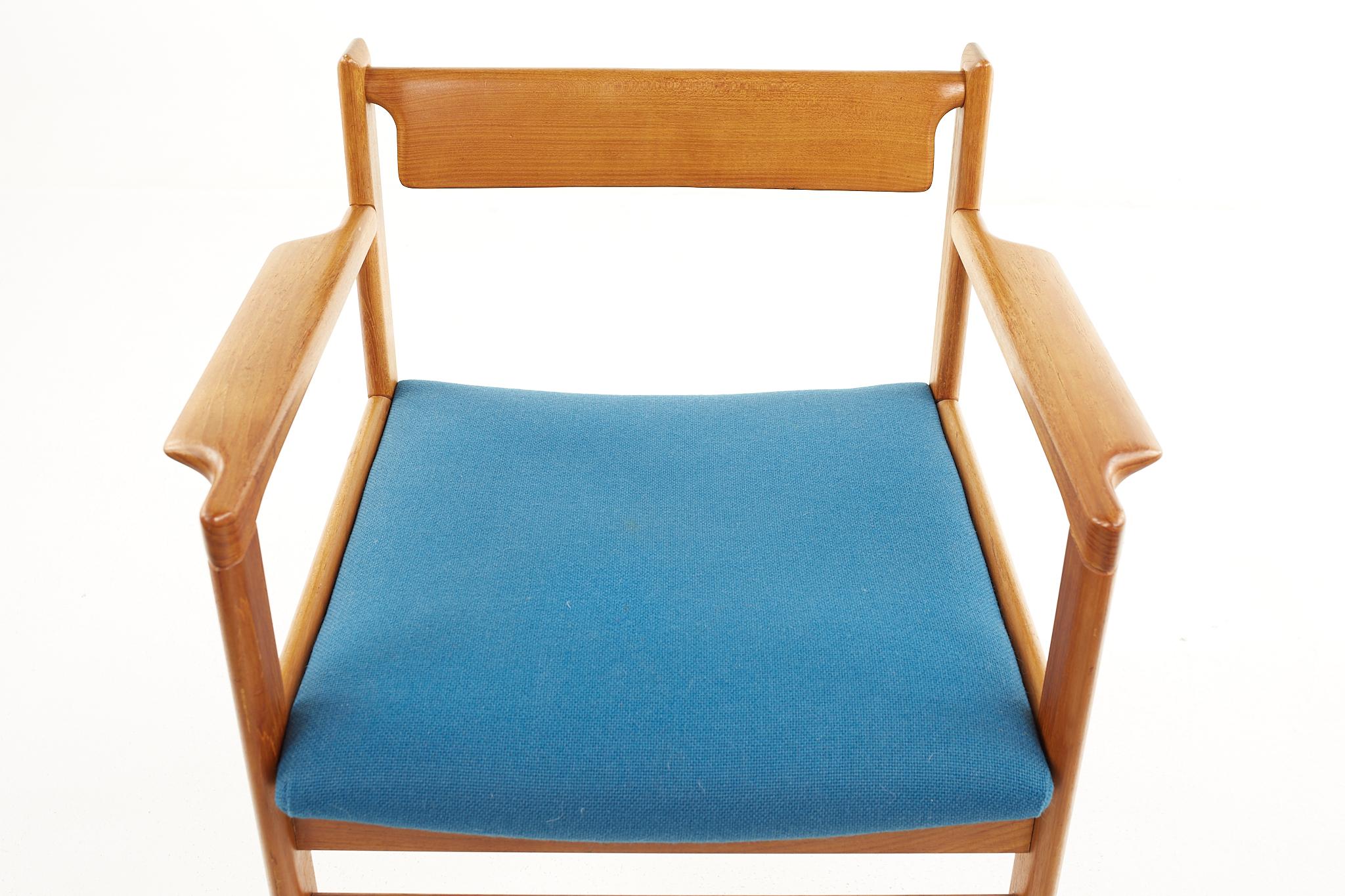 HW Klein For Bramin Mobler Mid Century Danish Teak Dining Chairs, Set of 6 For Sale 10