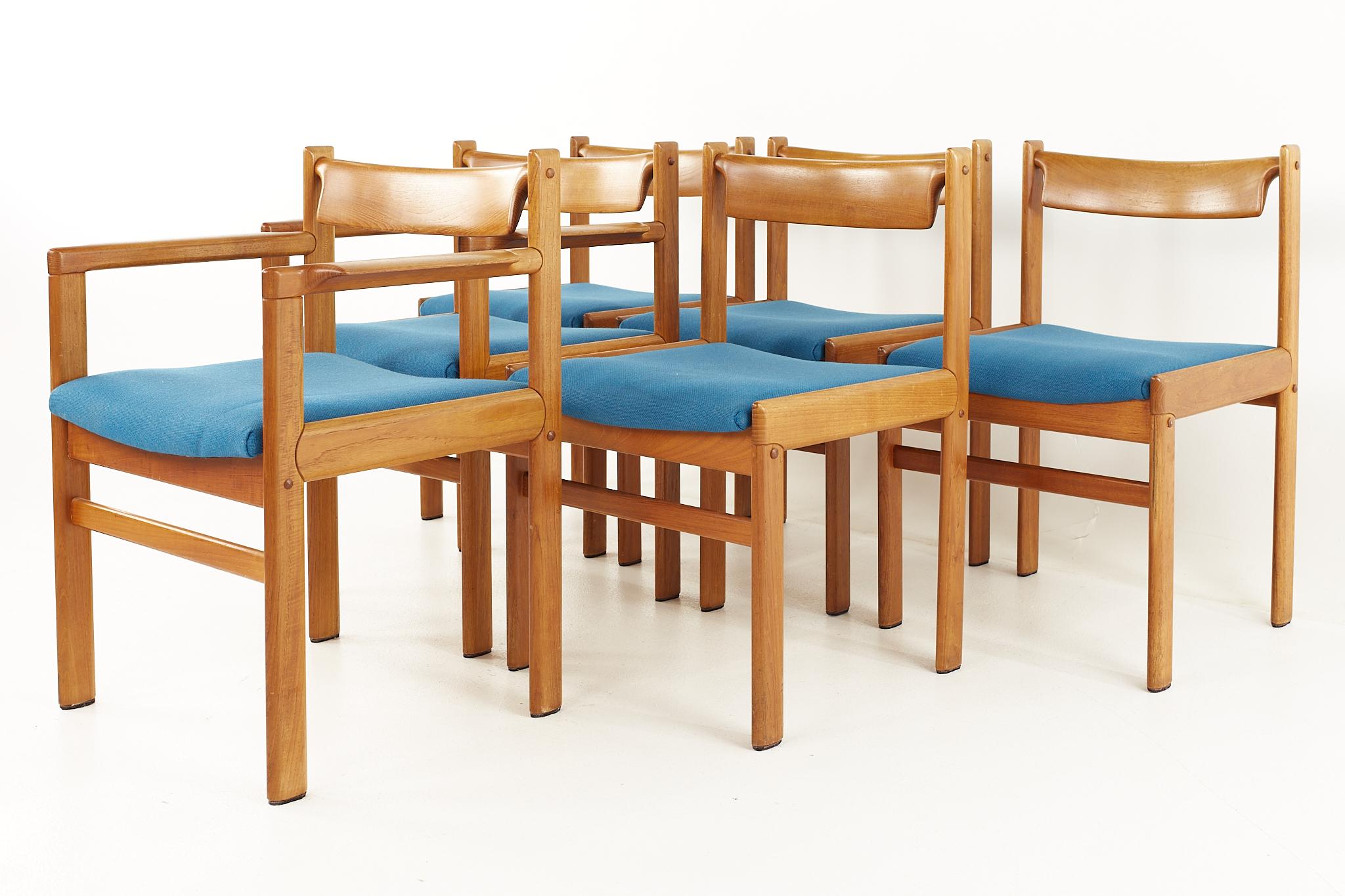Mid-Century Modern HW Klein For Bramin Mobler Mid Century Danish Teak Dining Chairs, Set of 6 For Sale