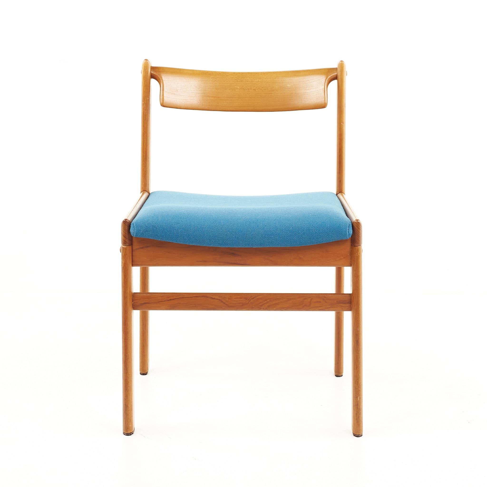 Late 20th Century HW Klein For Bramin Mobler Mid Century Danish Teak Dining Chairs, Set of 6 For Sale