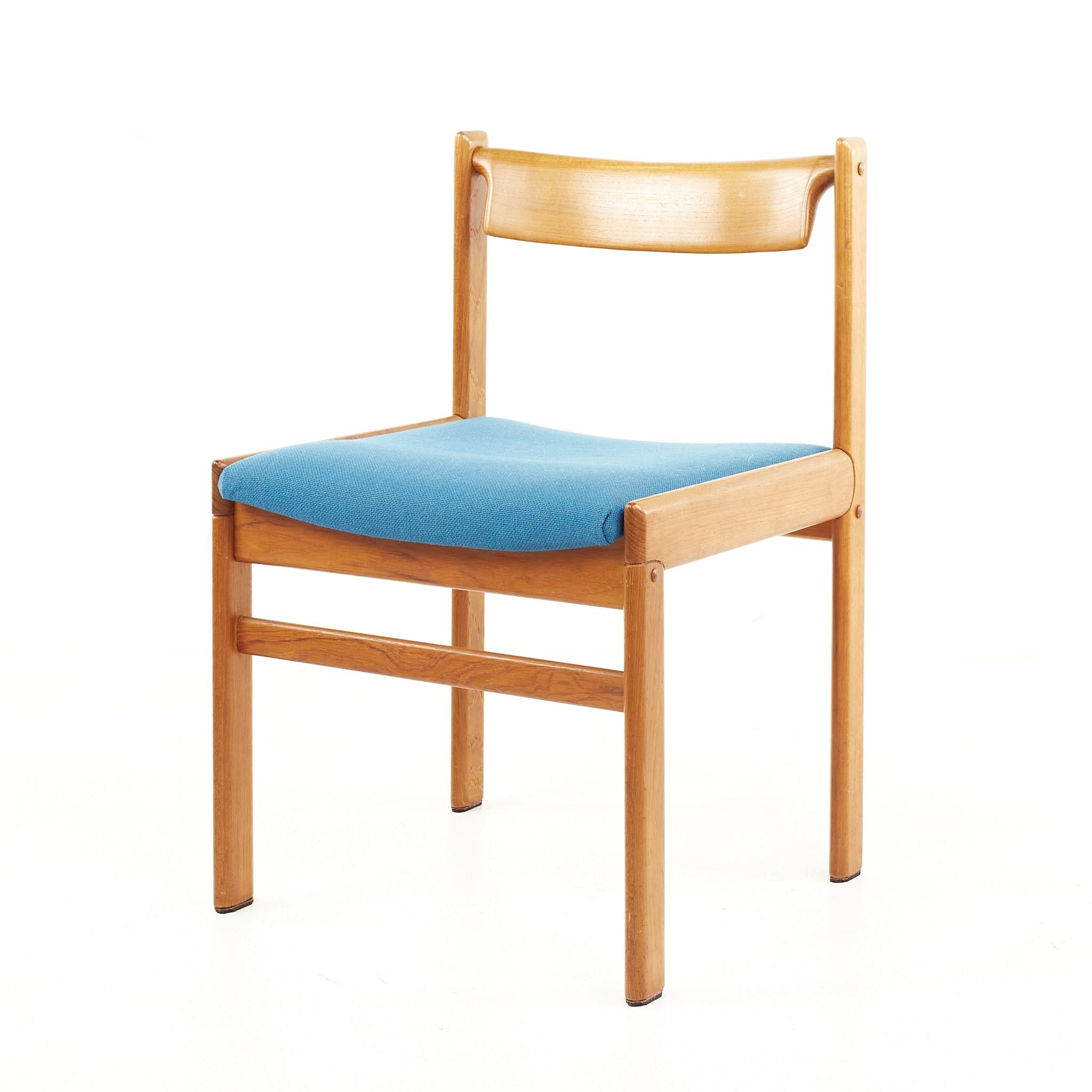 Upholstery HW Klein For Bramin Mobler Mid Century Danish Teak Dining Chairs, Set of 6 For Sale