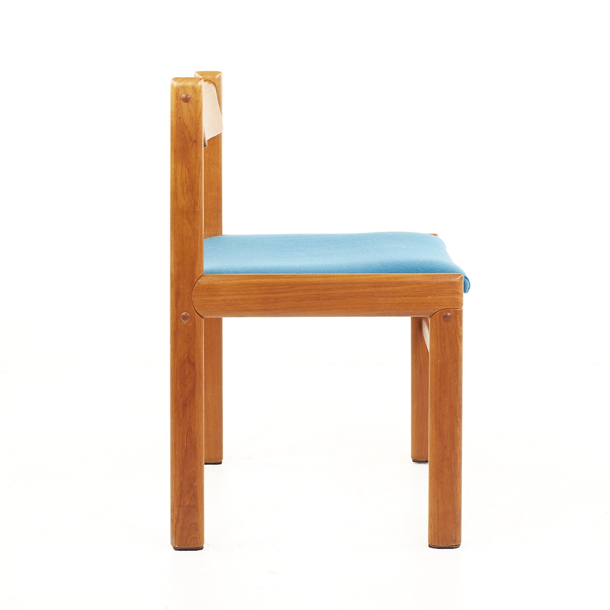 HW Klein For Bramin Mobler Mid Century Danish Teak Dining Chairs, Set of 6 For Sale 1