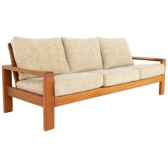 HW Klein für Bramin Mobler Modernes Sofa aus massivem Teakholz aus der Jahrhundertmitte