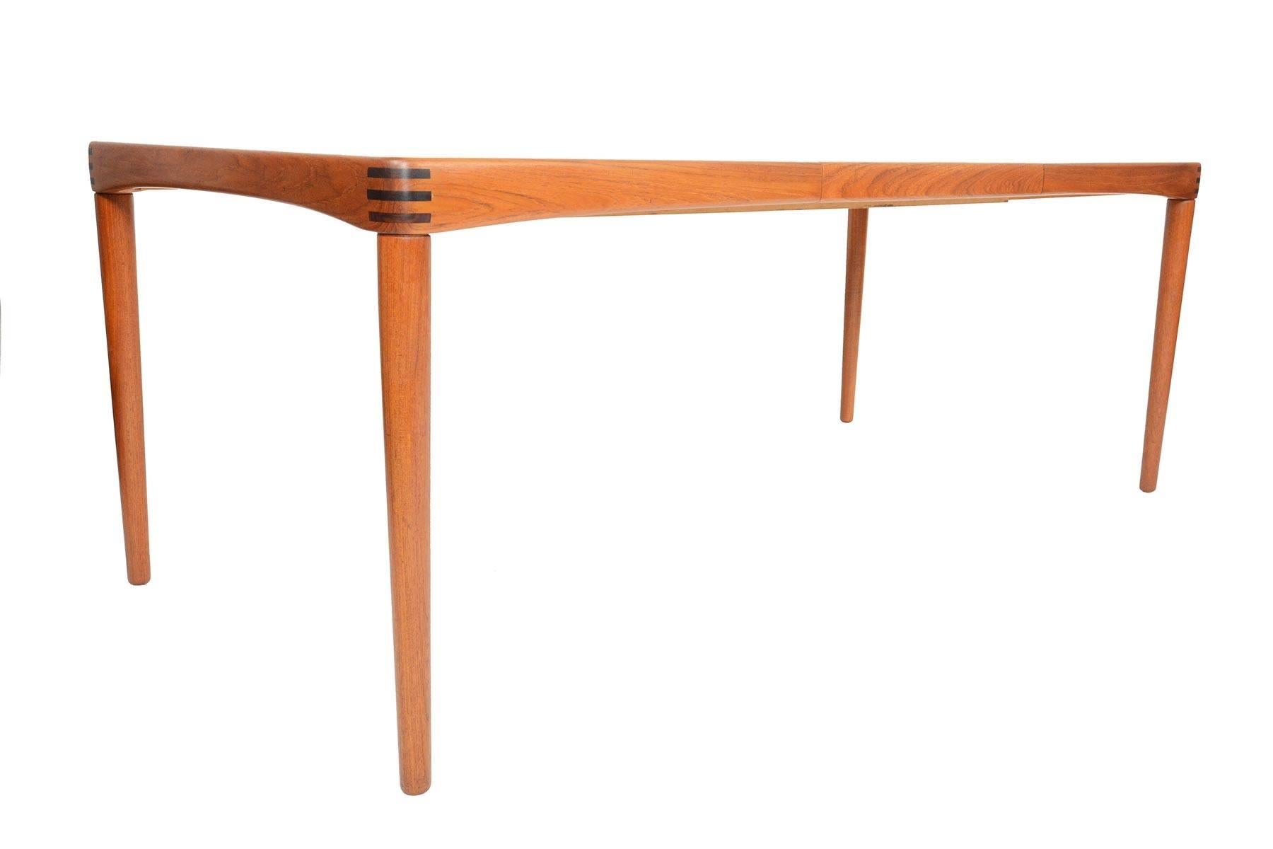 Danish H.W. Klein for Bramin Teak and Rosewood Dining Table