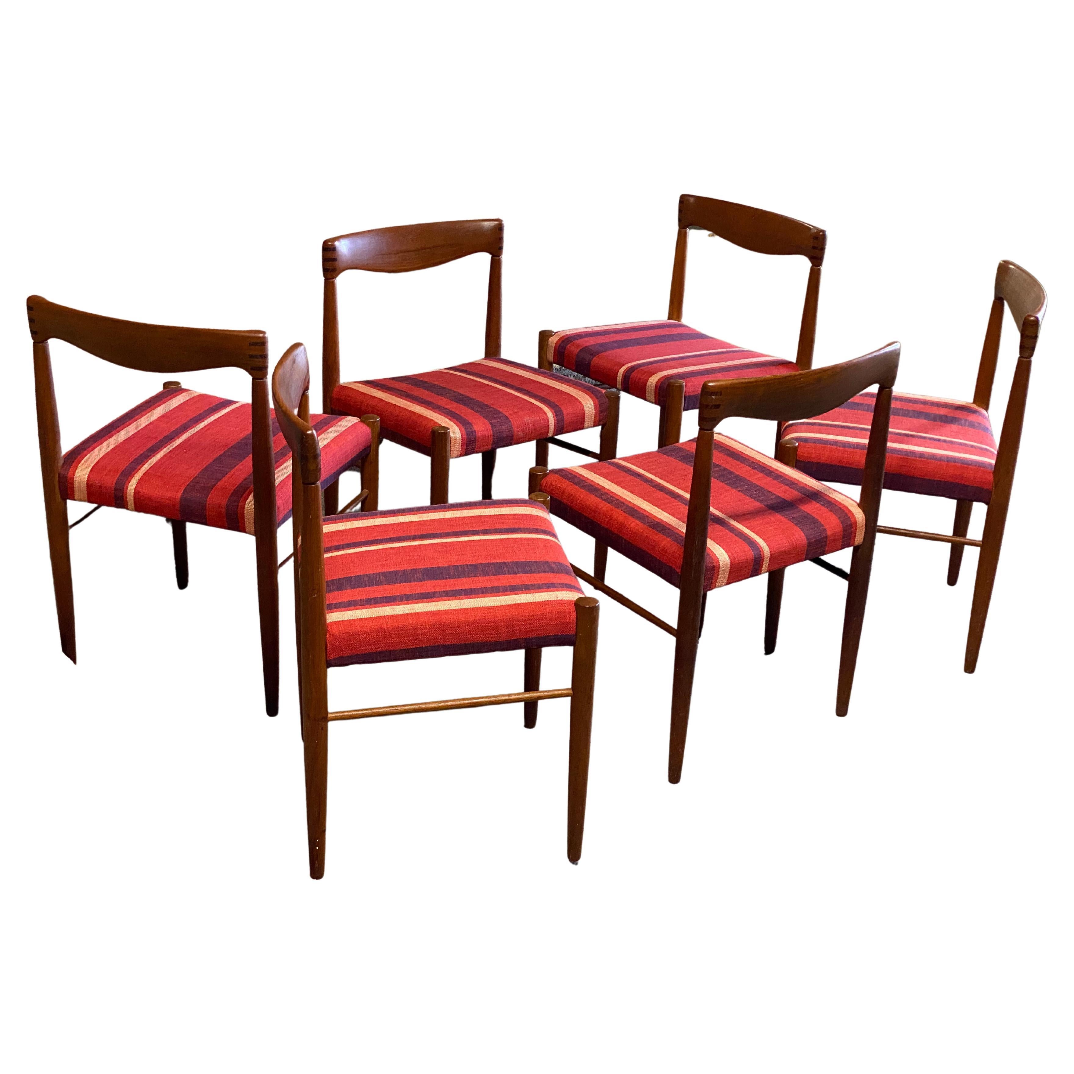 Mid-20th Century H.W. Klein for Bramin Teak Dining Chairs