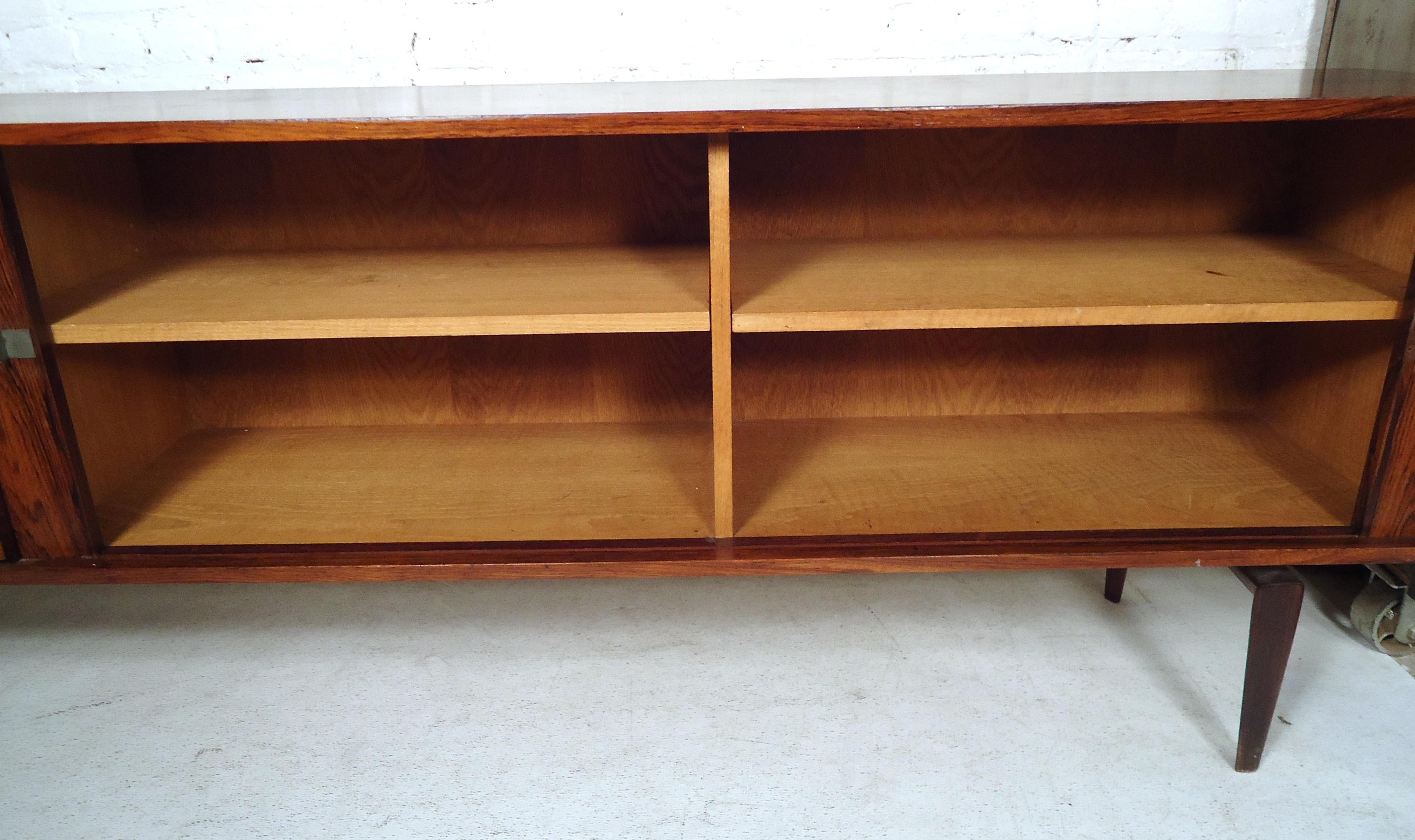 HW Klein Midcentury Rosewood Credenza 5