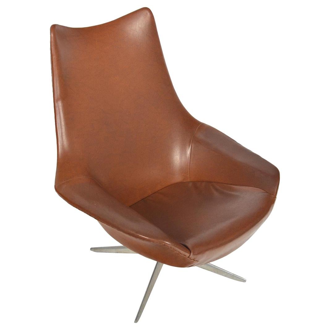 H.W. Klein Pirouette Swivel Lounge Chair