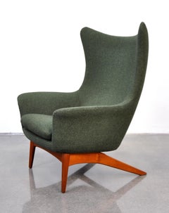 H.W. Klein for Bramin Teak Recliner