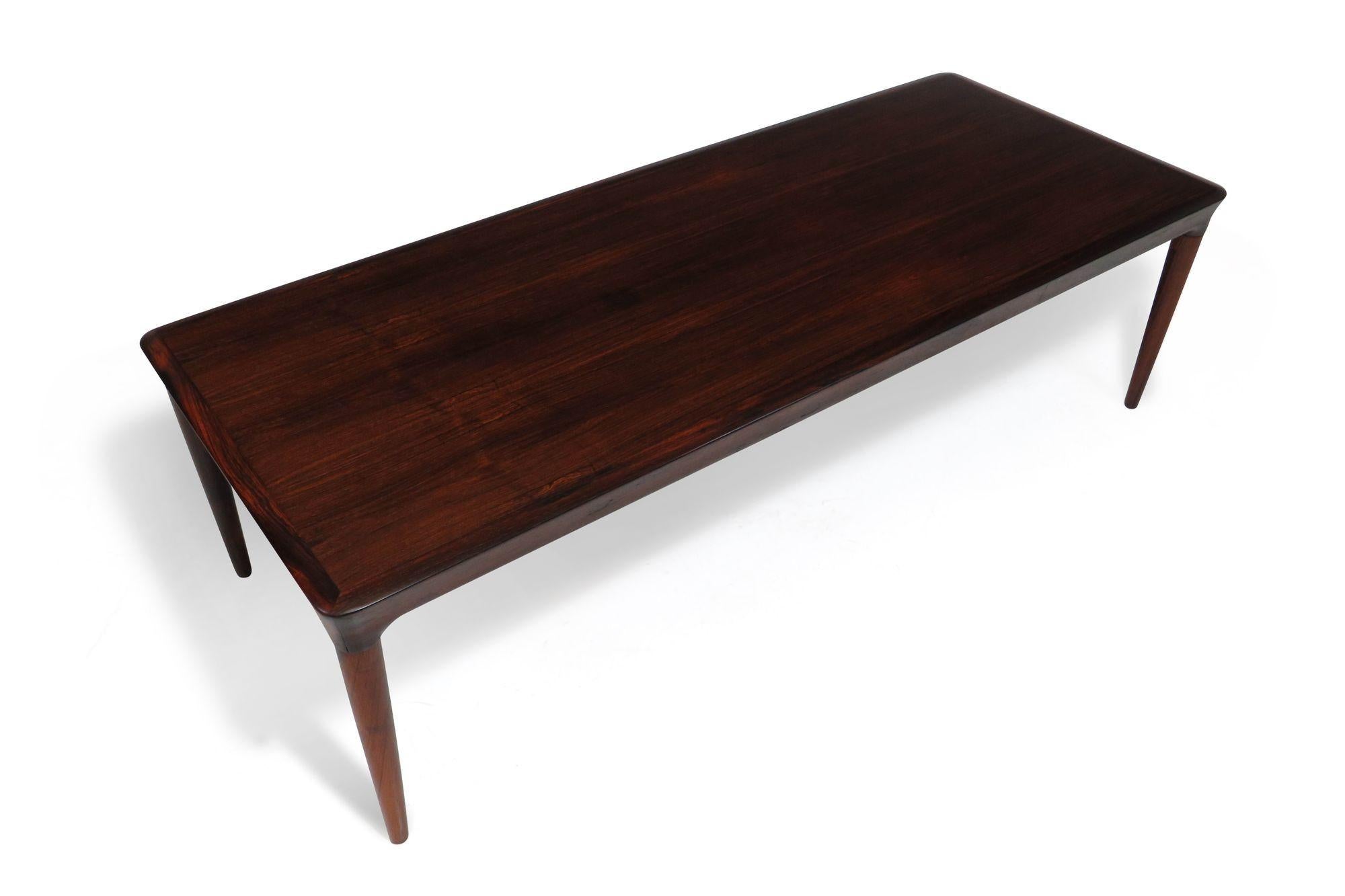 20th Century HW Klein Rosewood Coffee Table