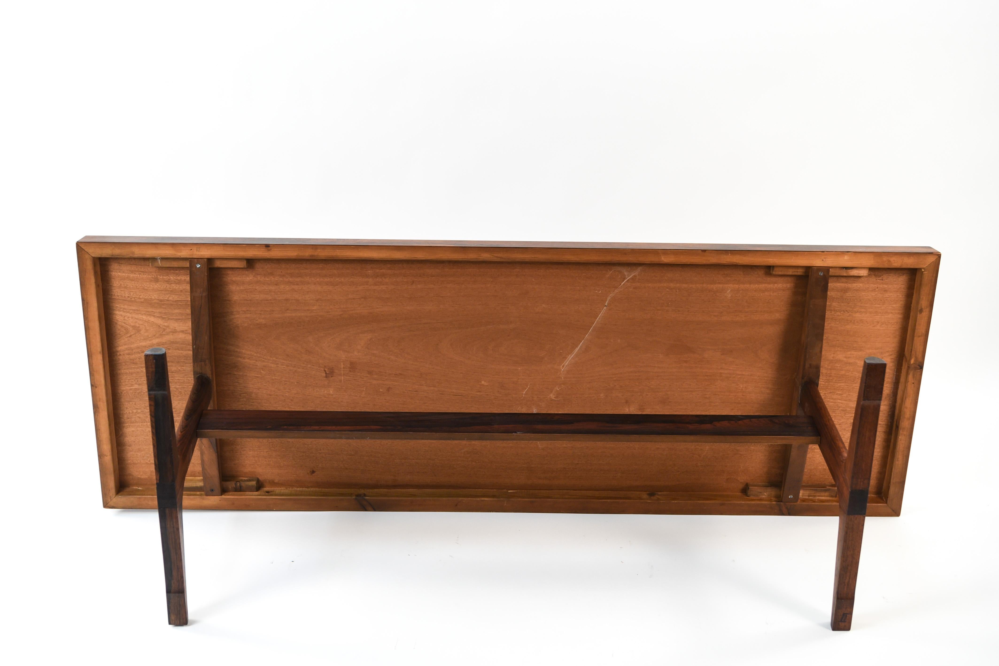 H.W. Klein Rosewood Midcentury Coffee Table 9