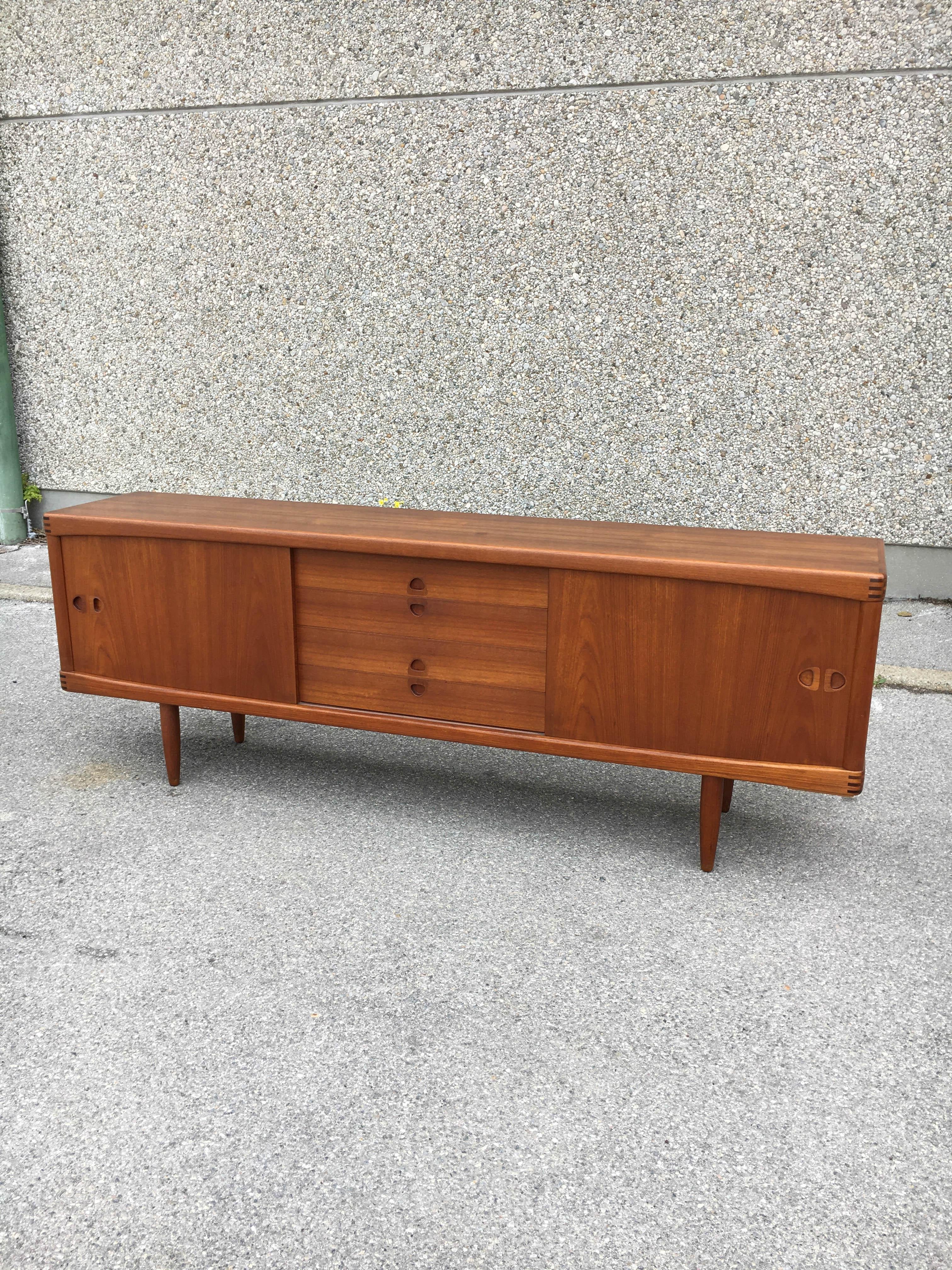 Mid-Century Modern H.W. Klein Sideboard, Bramin Møbler, Denmark, 1960s