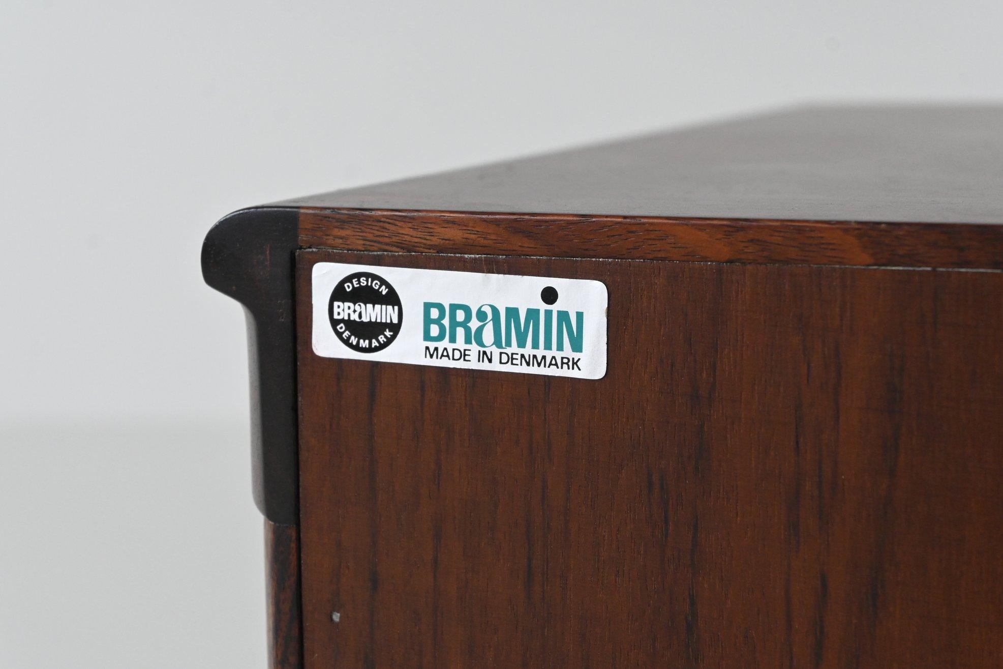 H.W. Klein sideboard in rosewood Bramin Denmark 1960 13