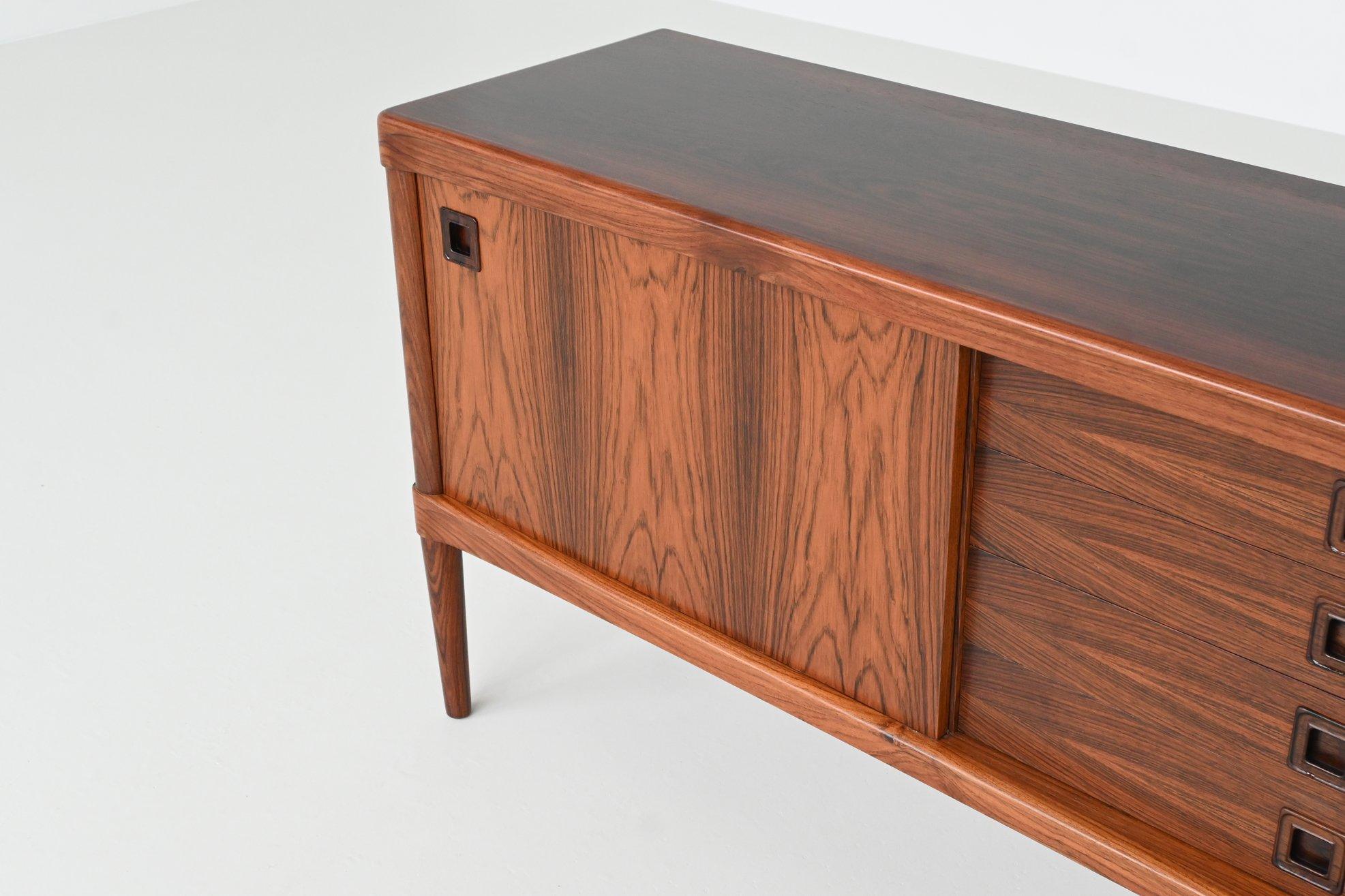 H.W. Klein sideboard in rosewood Bramin Denmark 1960 In Good Condition In Etten-Leur, NL