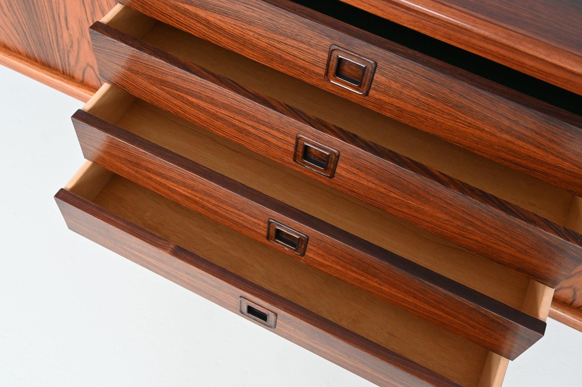 H.W. Klein sideboard in rosewood Bramin Denmark 1960 1