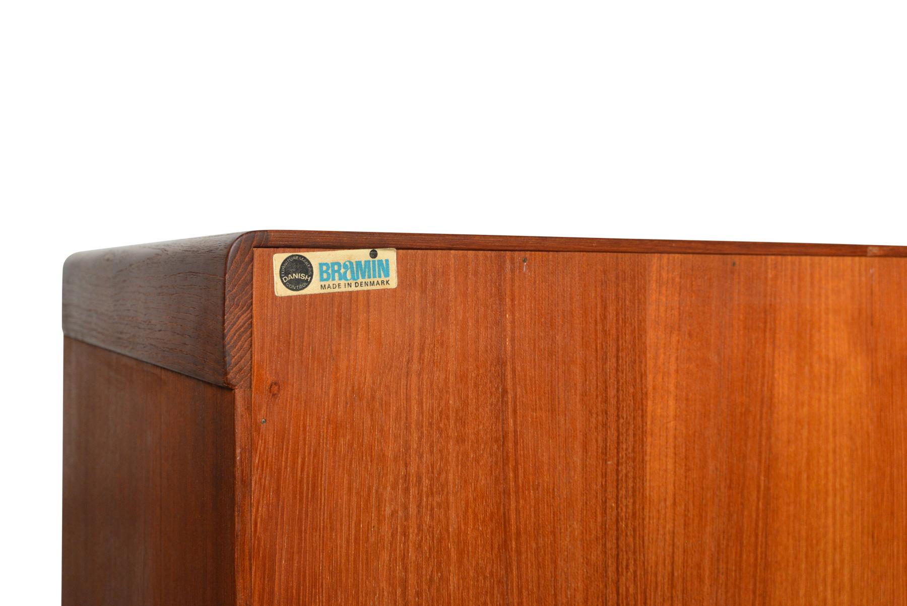 H. H. Credenza moderna danese in teak e palissandro A. Klein in vendita 5
