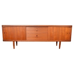 Vintage H.W. Klein Teak and Rosewood Danish Modern Credenza 