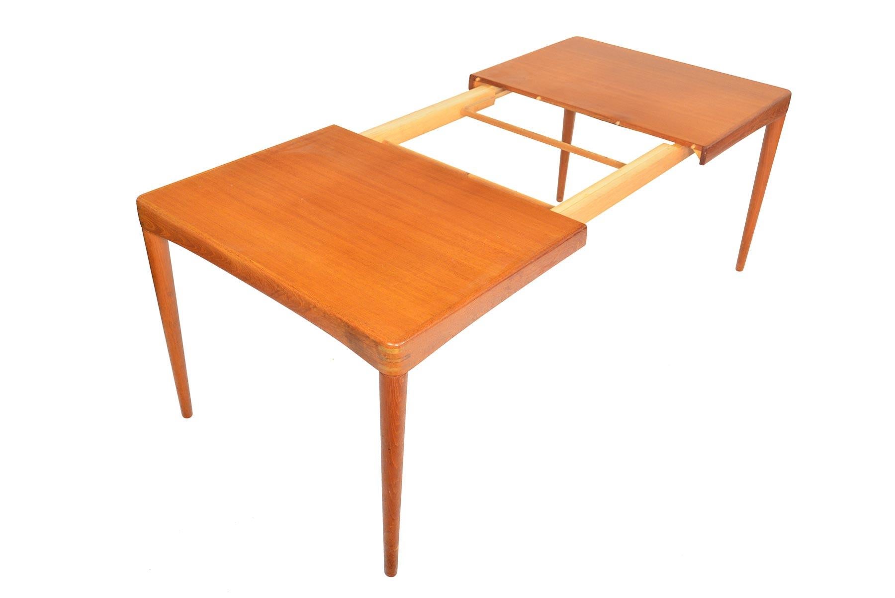 20th Century H.W. Klein Teak and Rosewood Danish Modern Midcentury Dining Table for Bramin