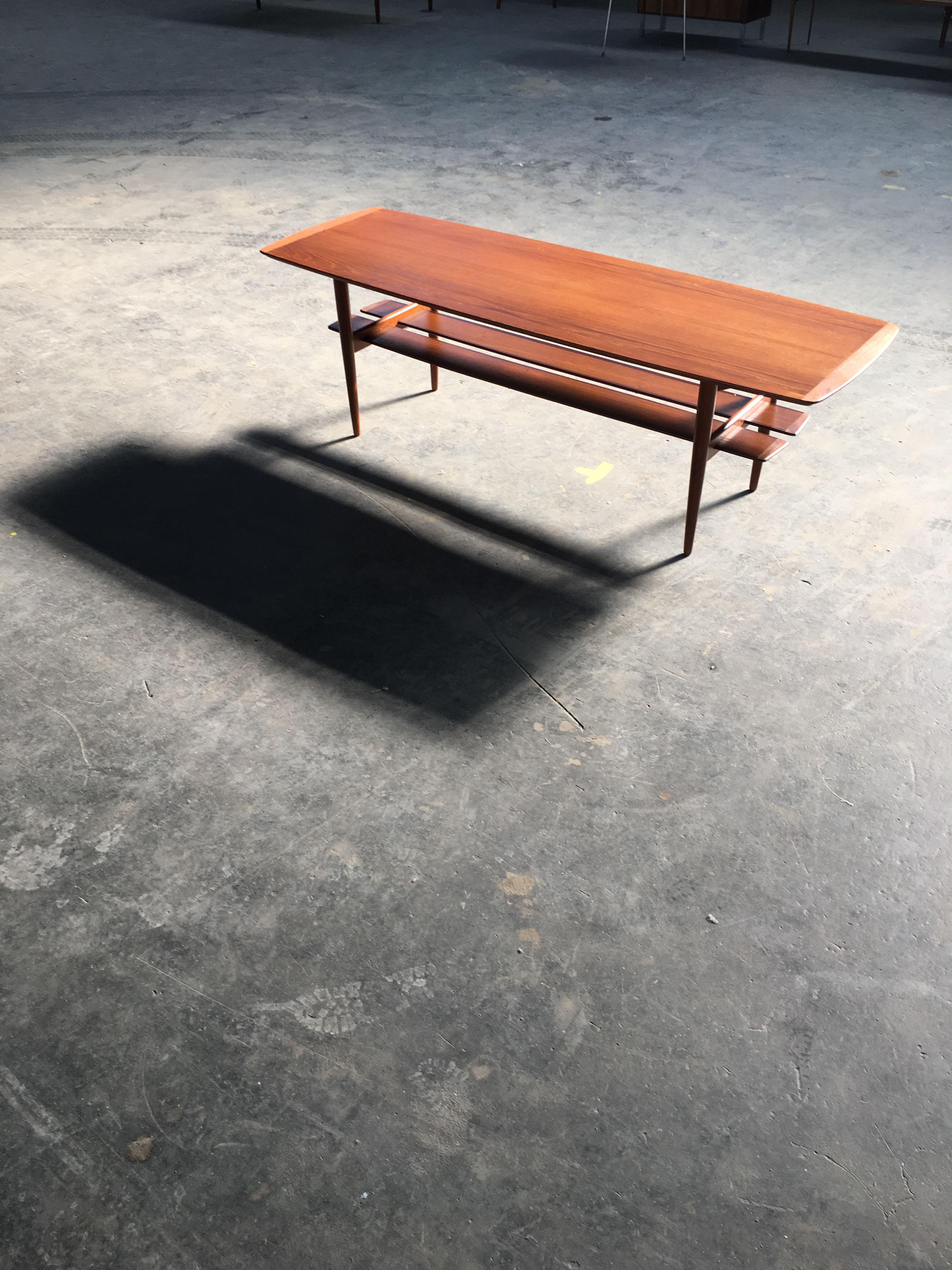 HW Klein Teak Coffee Table 