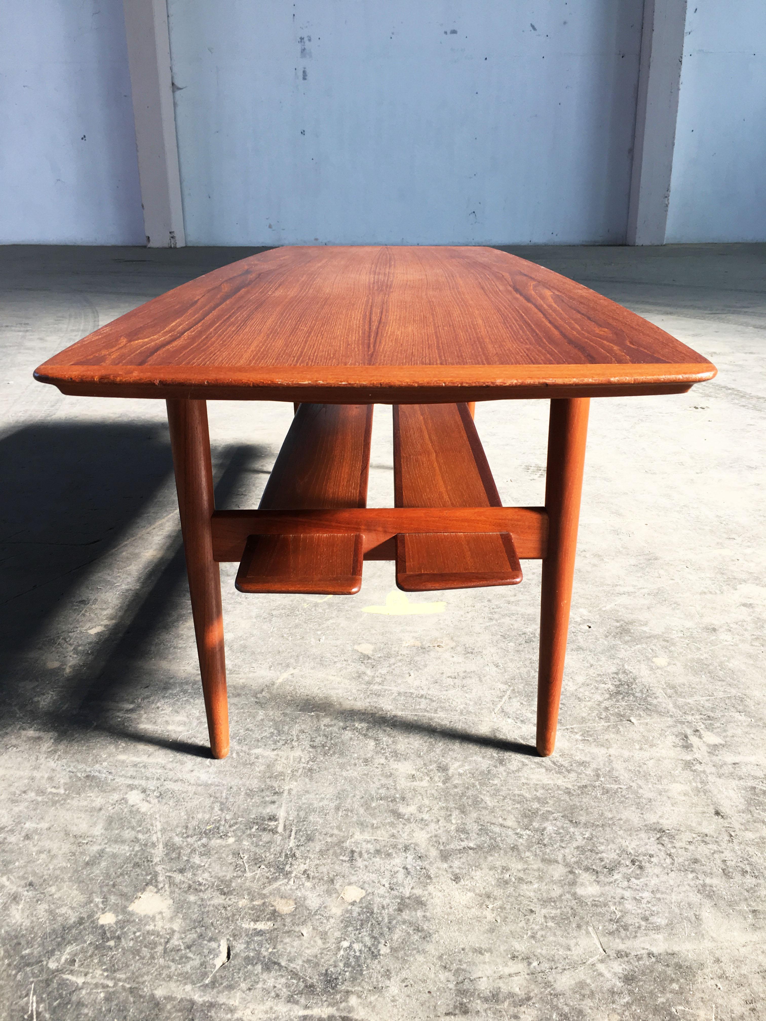 HW Klein Teak Coffee Table 