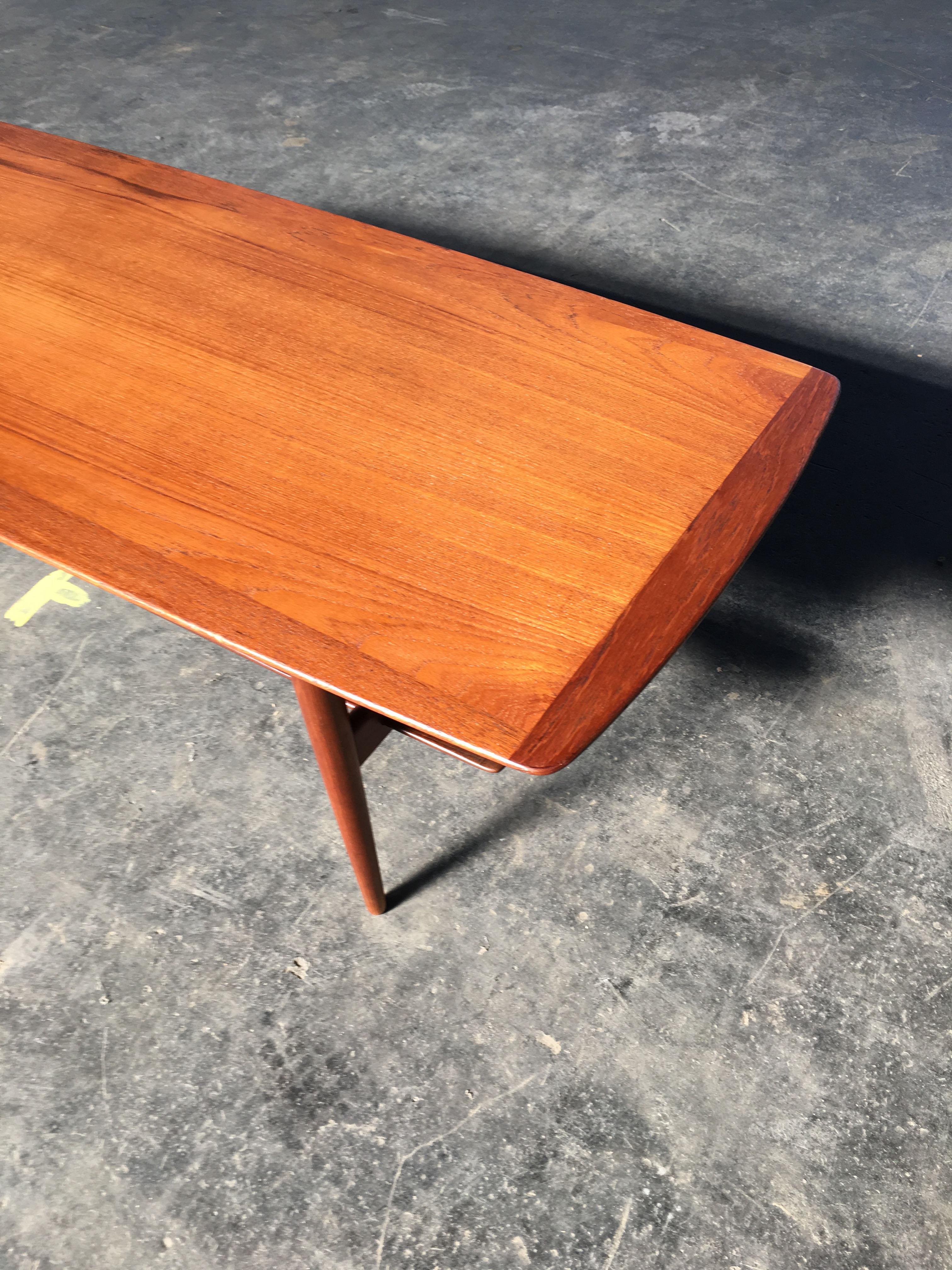 HW Klein Teak Coffee Table 