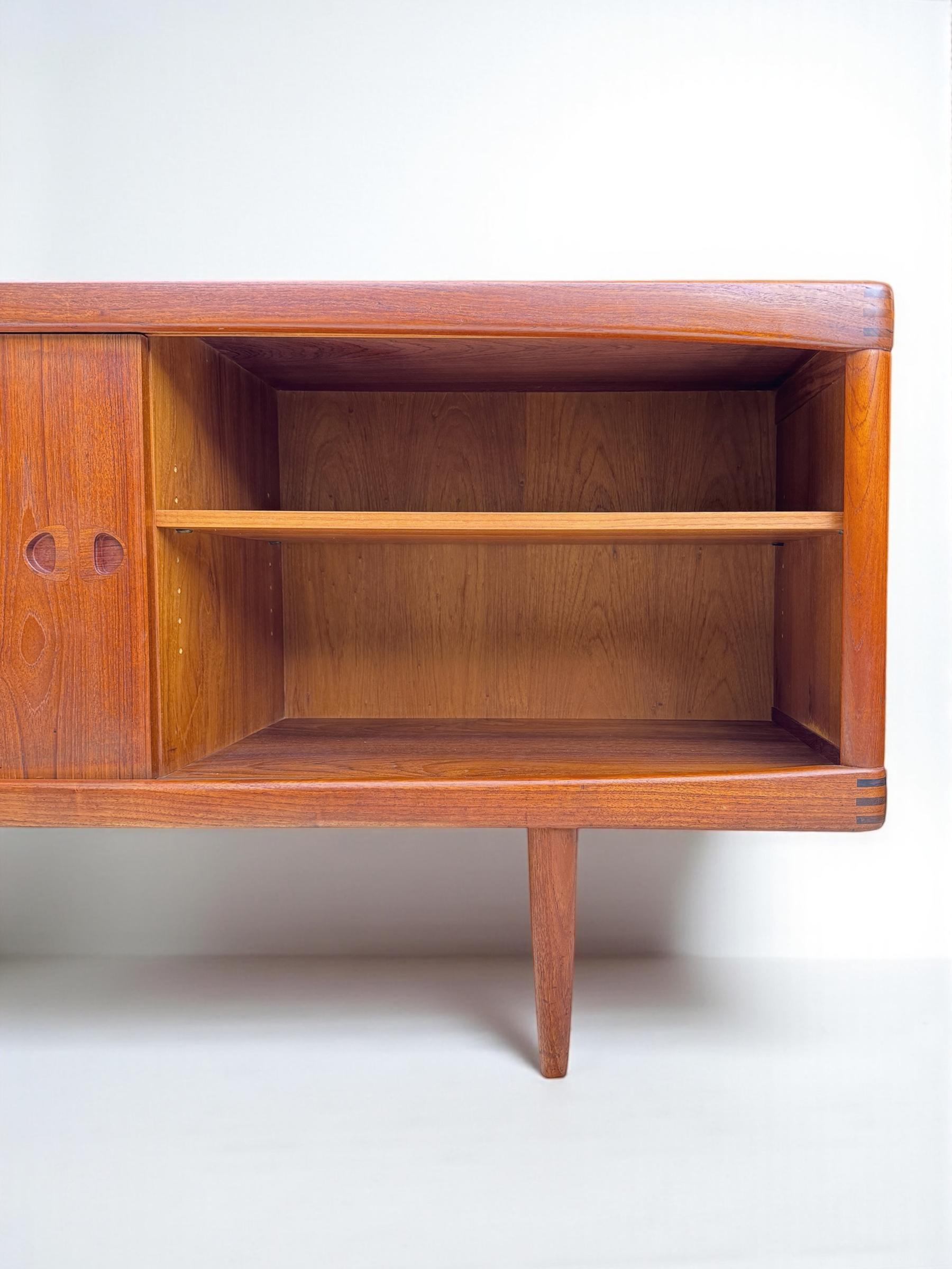 H.W. Klein Teak Sideboard for Bramin, Denmark 1960's For Sale 4
